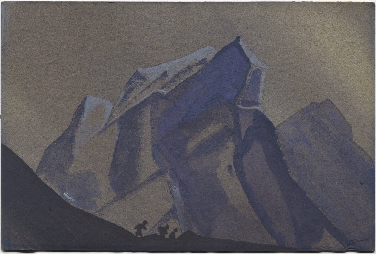 风暴山口，1936年 作者 尼古拉斯·罗里奇