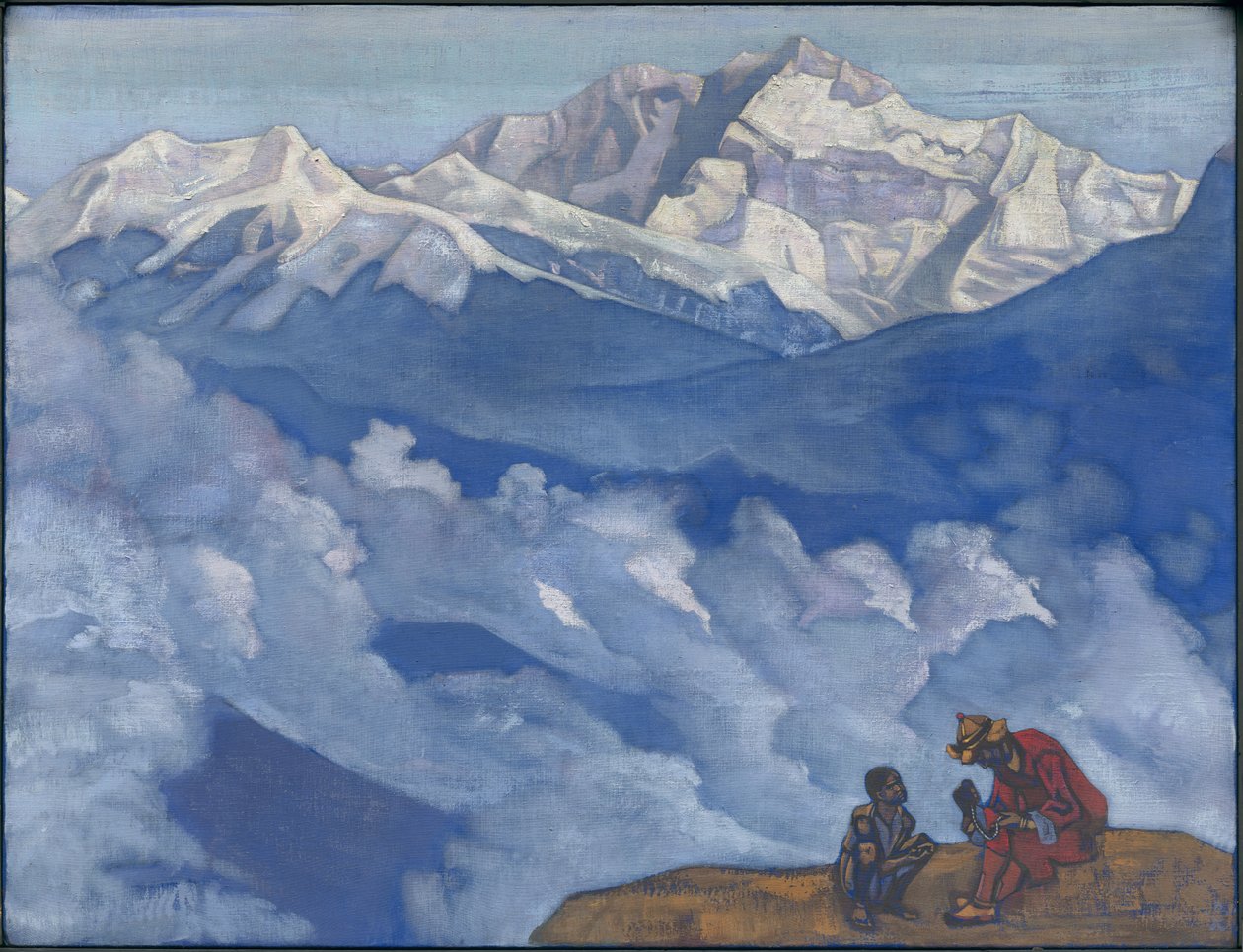 搜寻之珠，“他的祖国”系列，1924年 作者 尼古拉斯·罗里奇