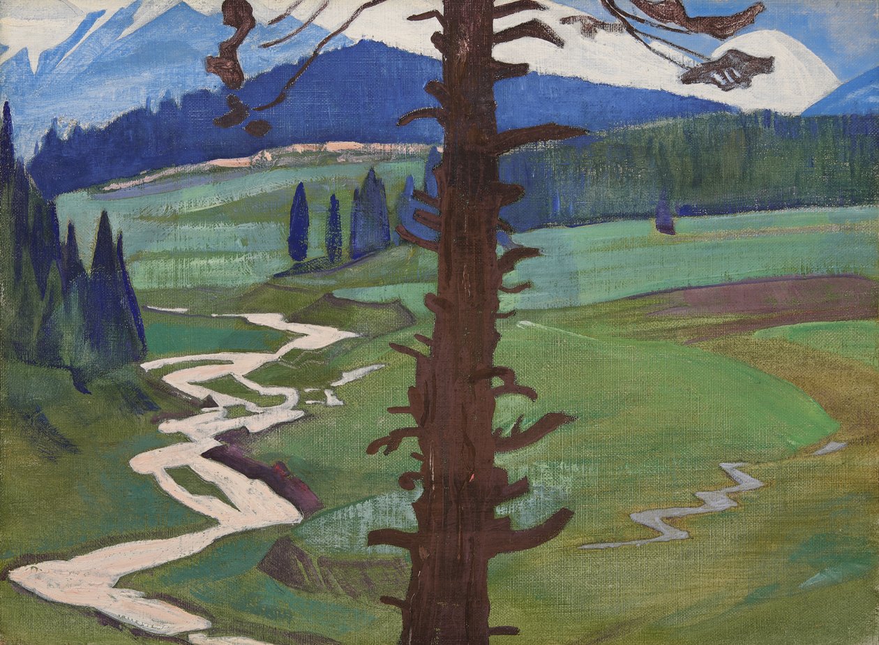 Pir Panjal（同名系列作品），1925年 作者 尼古拉斯·罗里奇