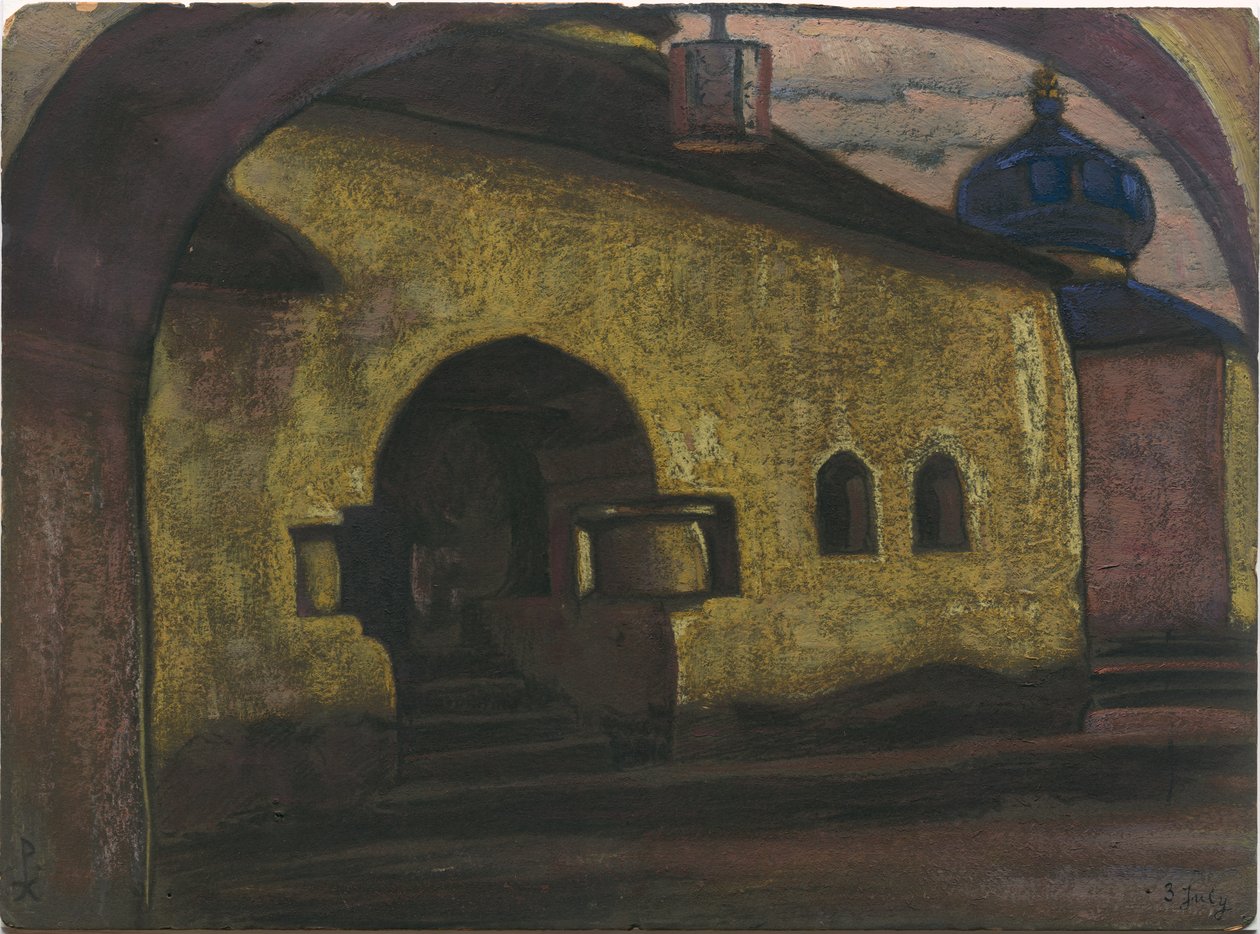 普斯科夫，1922年 作者 尼古拉斯·罗里奇