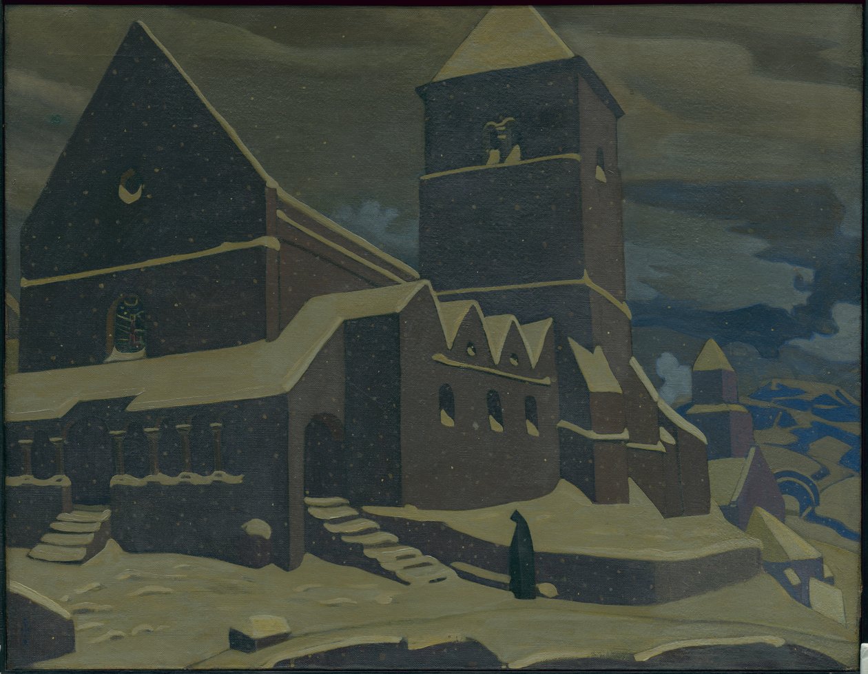 pent悔，1917年 作者 尼古拉斯·罗里奇