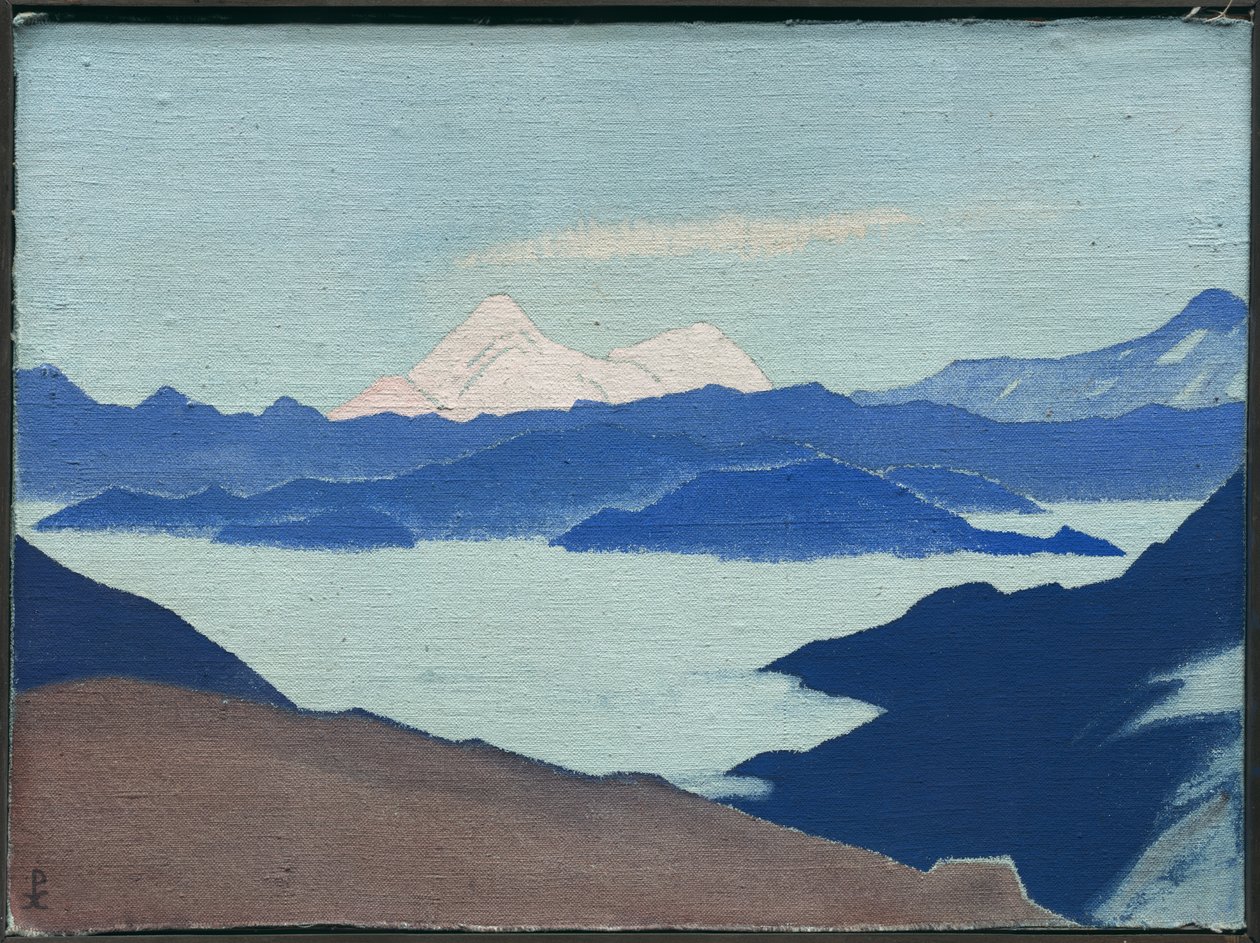 神圣的喜马拉雅山，1933年 作者 尼古拉斯·罗里奇
