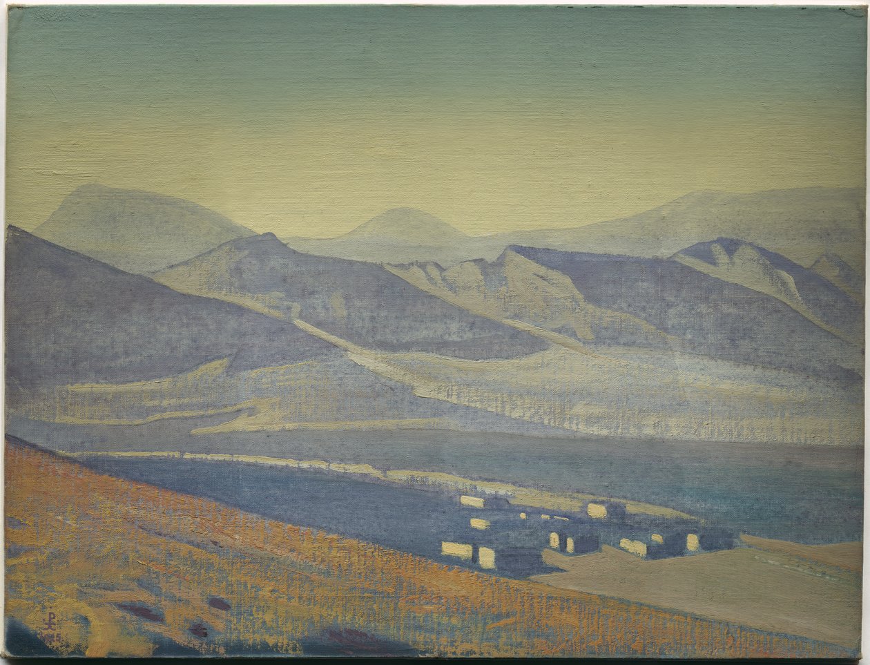 圣殿和城堡，同系列，1925年 作者 尼古拉斯·罗里奇
