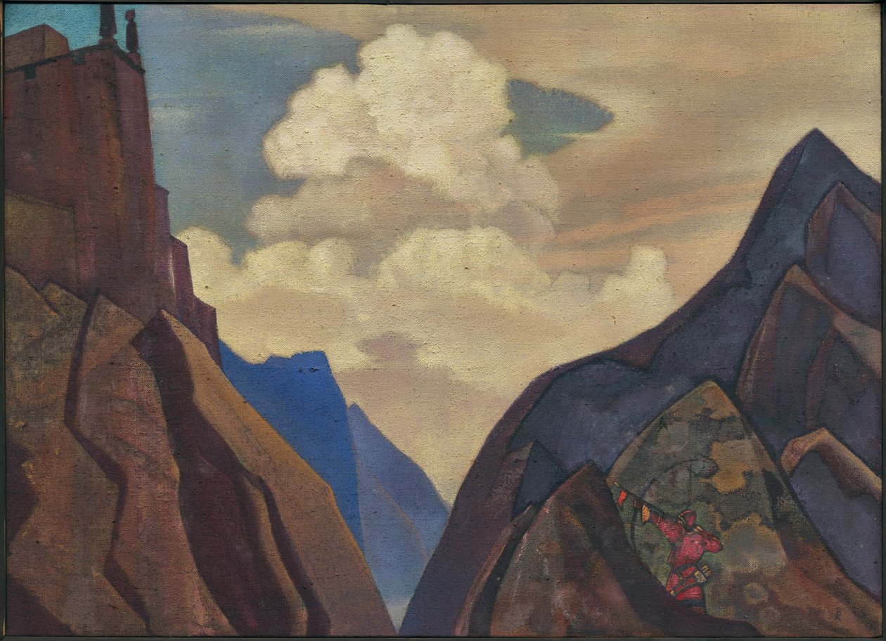 香巴拉·戴克（Shambale Daik），1931年 作者 尼古拉斯·罗里奇
