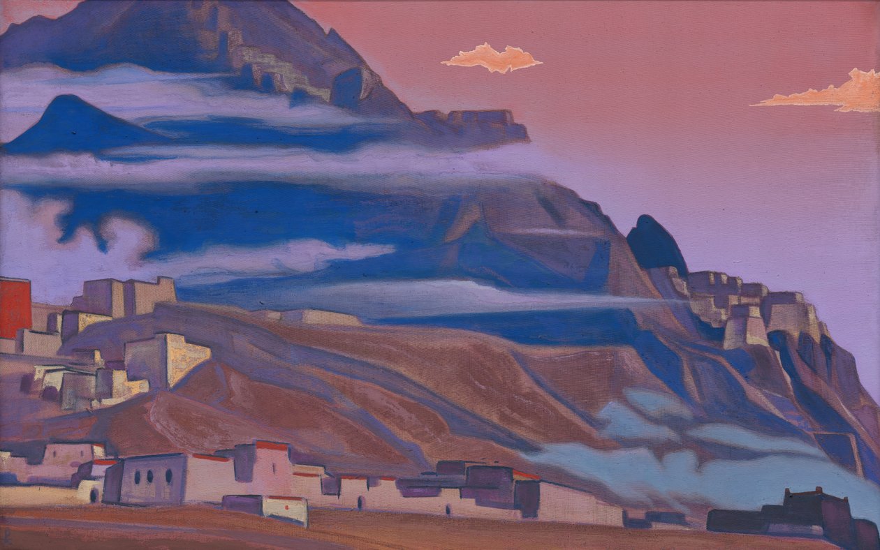 谢卡·宗（Shekar Dzong），1933年 作者 尼古拉斯·罗里奇