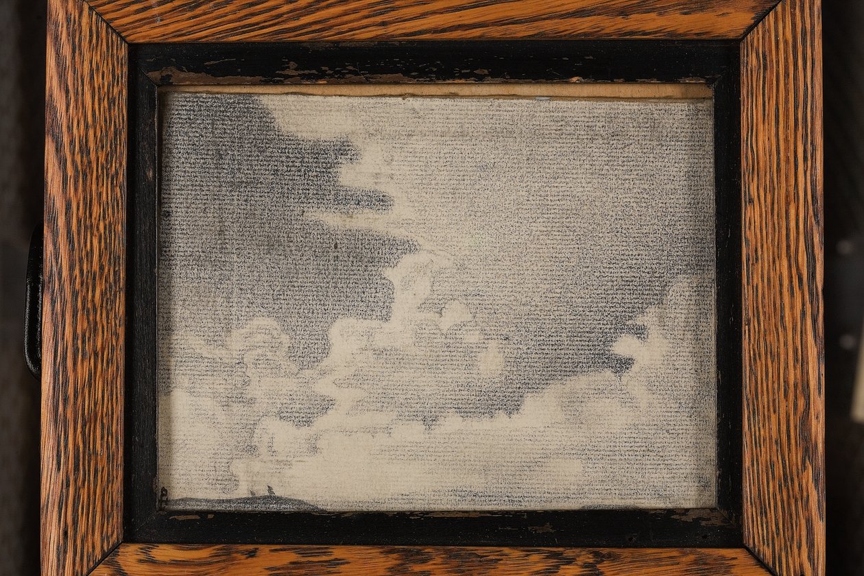 风景和云的草图，约1917-19年 作者 尼古拉斯·罗里奇