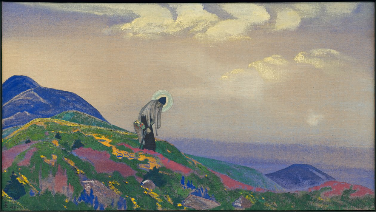 疗愈者圣潘捷列伊蒙，1931年 作者 尼古拉斯·罗里奇