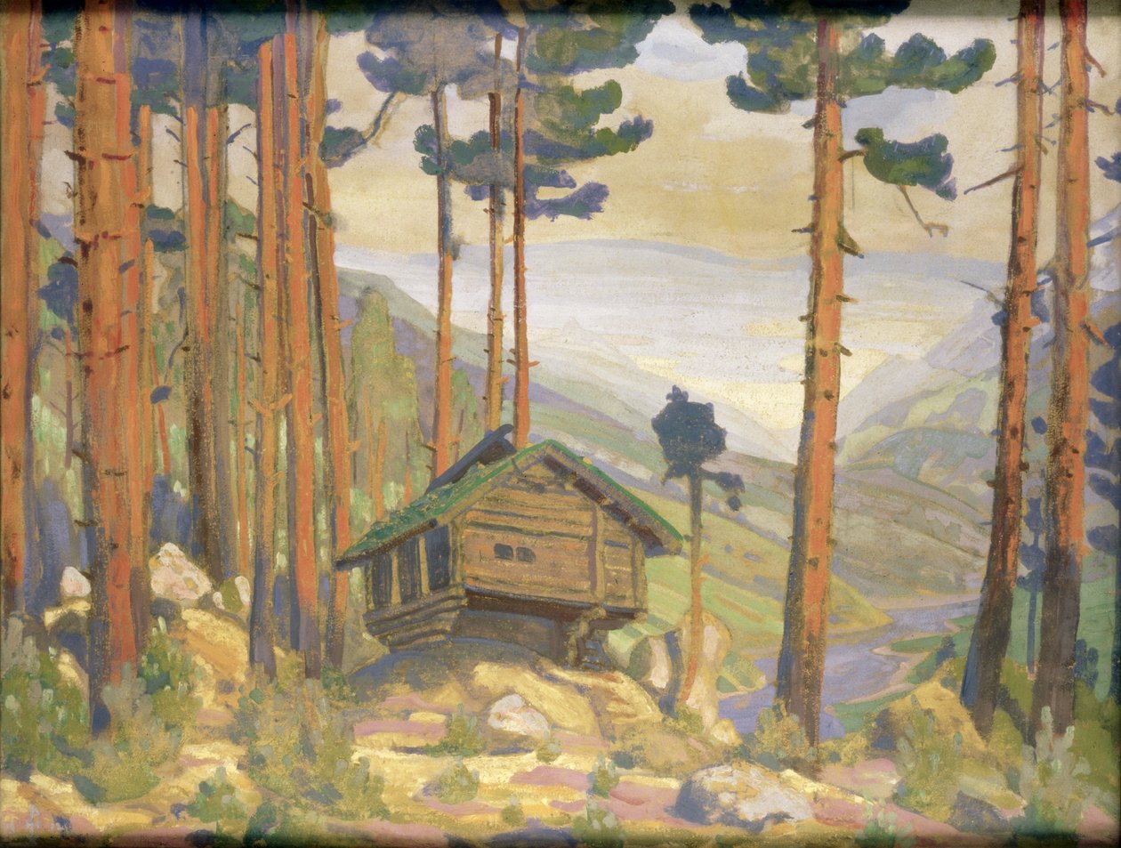 “ Peer Gynt”的舞台设计，1912年 作者 尼古拉斯·罗里奇