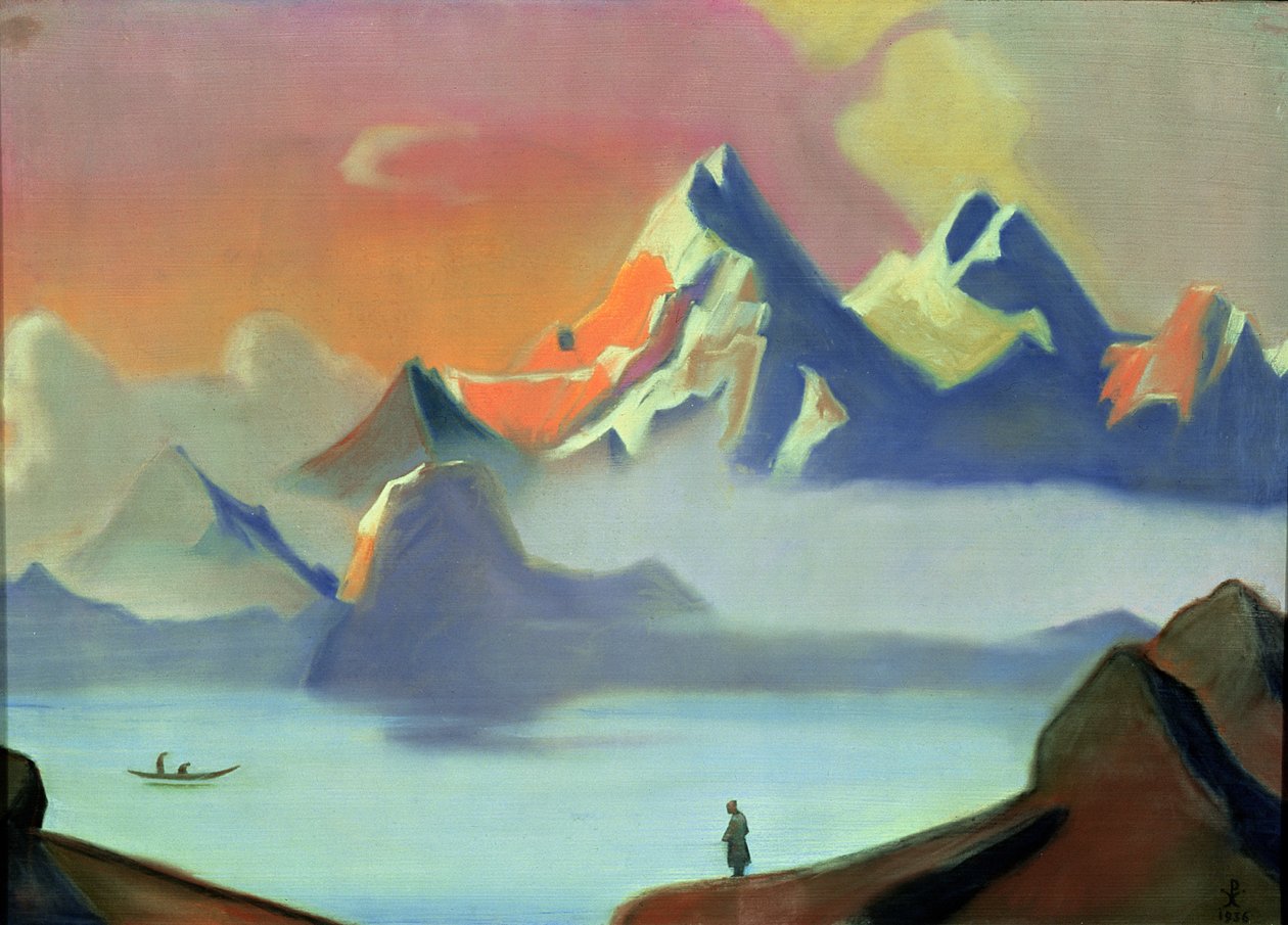 西藏，1936年 作者 尼古拉斯·罗里奇