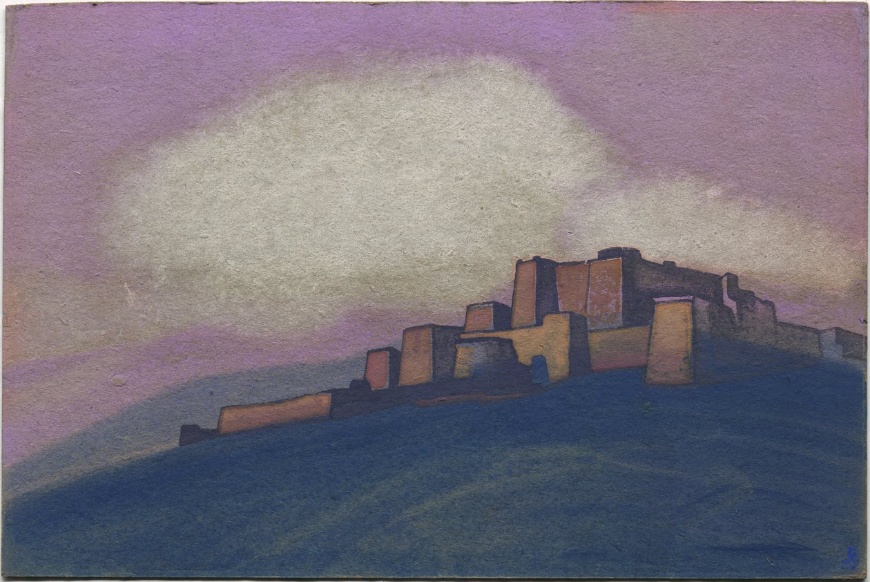 西藏要塞，1936年 作者 尼古拉斯·罗里奇