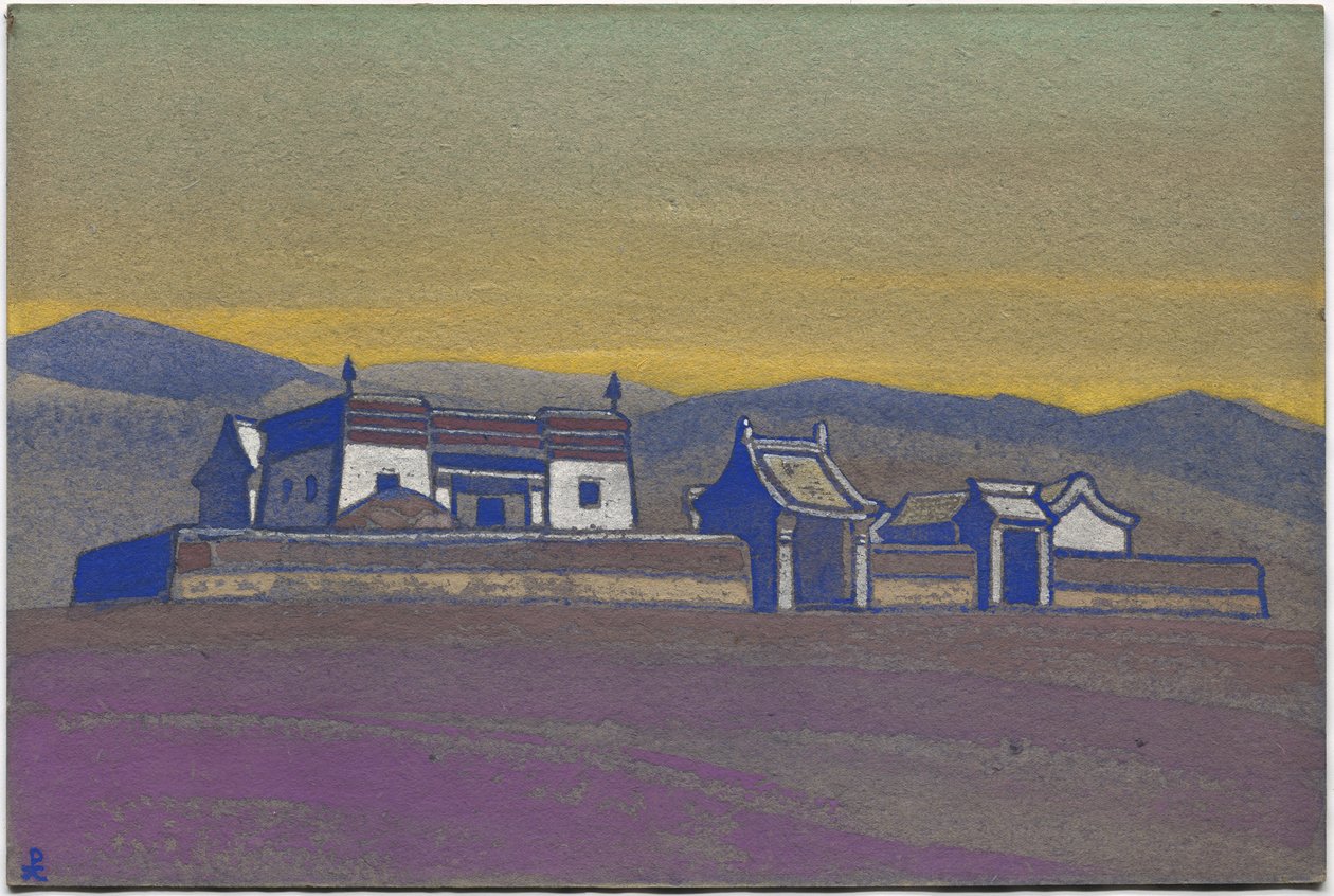 1936年，内蒙古察干库尔 作者 尼古拉斯·罗里奇