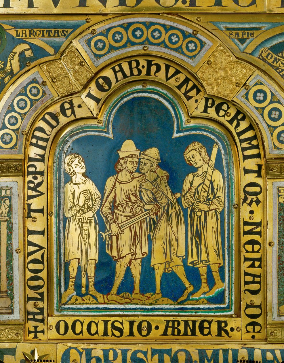 约押刺杀了投靠大卫王的扫罗王前将军亚伯纳 作者 凡尔登的尼古拉斯