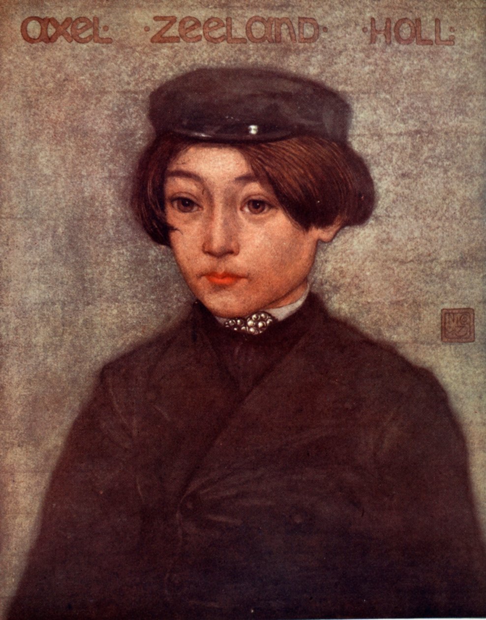 阿克塞尔的一个男孩，1904年 作者 尼科·容曼