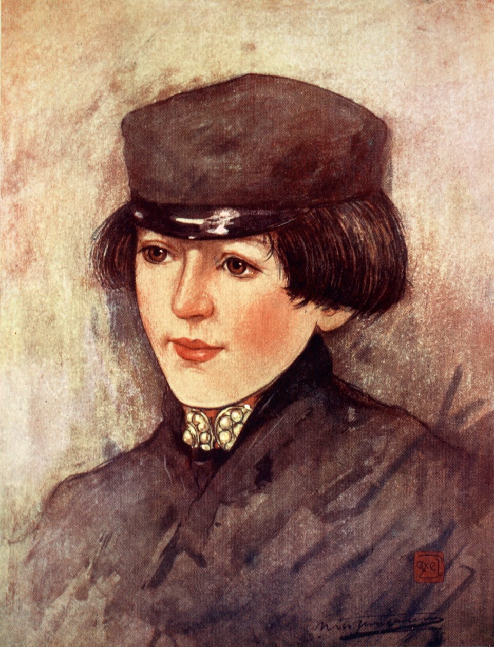 1904年的一个男孩 作者 尼科·容曼