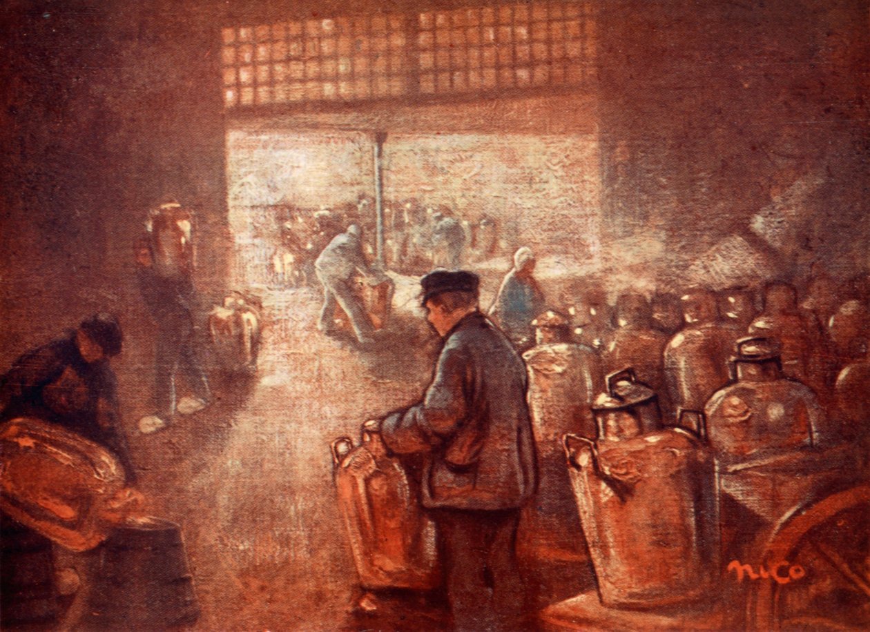 乳制品，1904年 作者 尼科·容曼