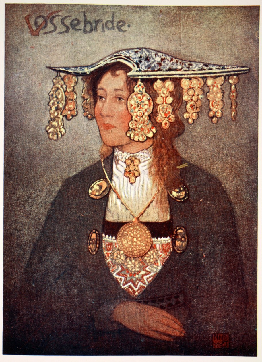 一个Vosse新娘，1905年 作者 尼科·容曼