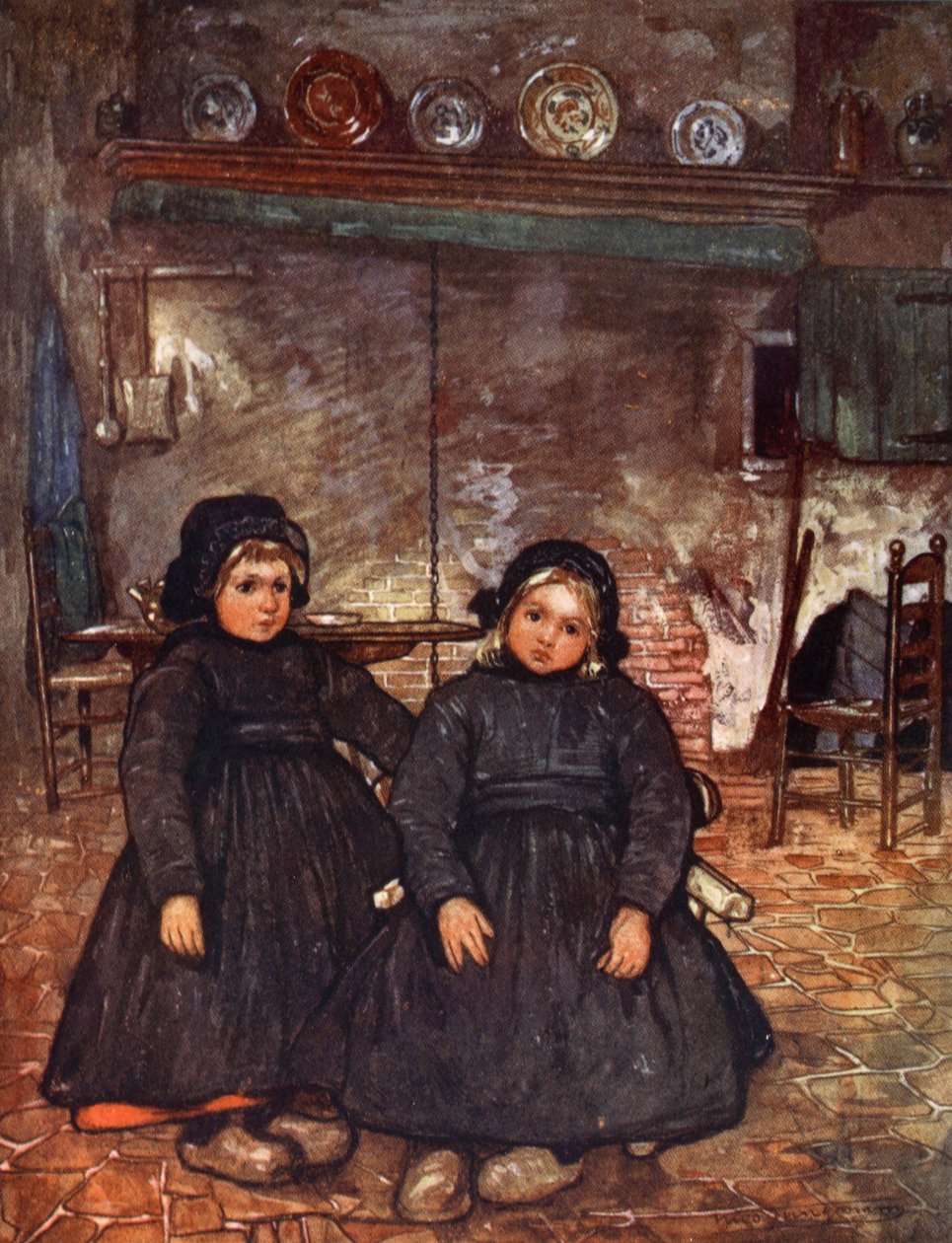 Elspeet的孩子，1904年 作者 尼科·容曼