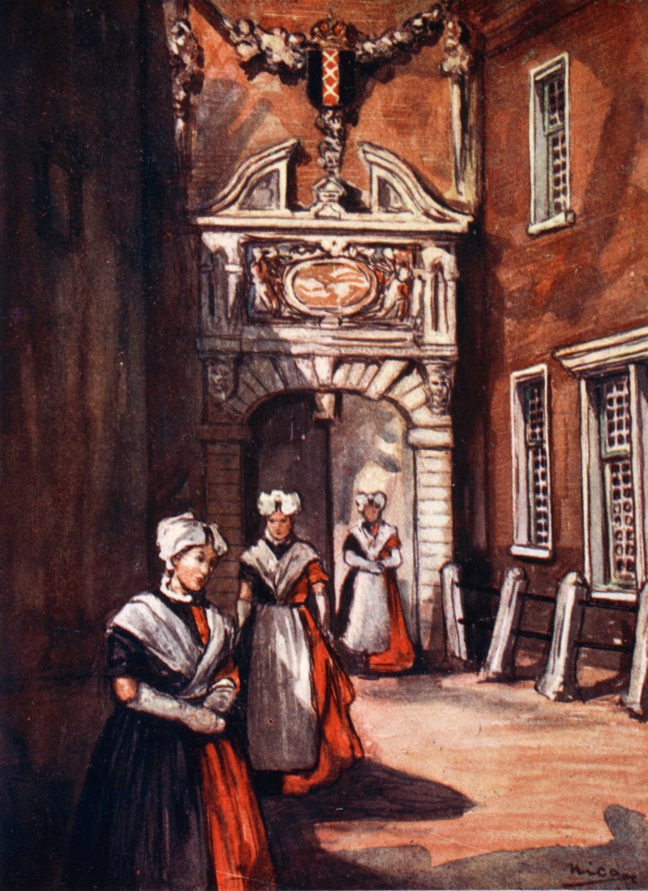 Burgher Orphanage，阿姆斯特丹，1904年 作者 尼科·容曼