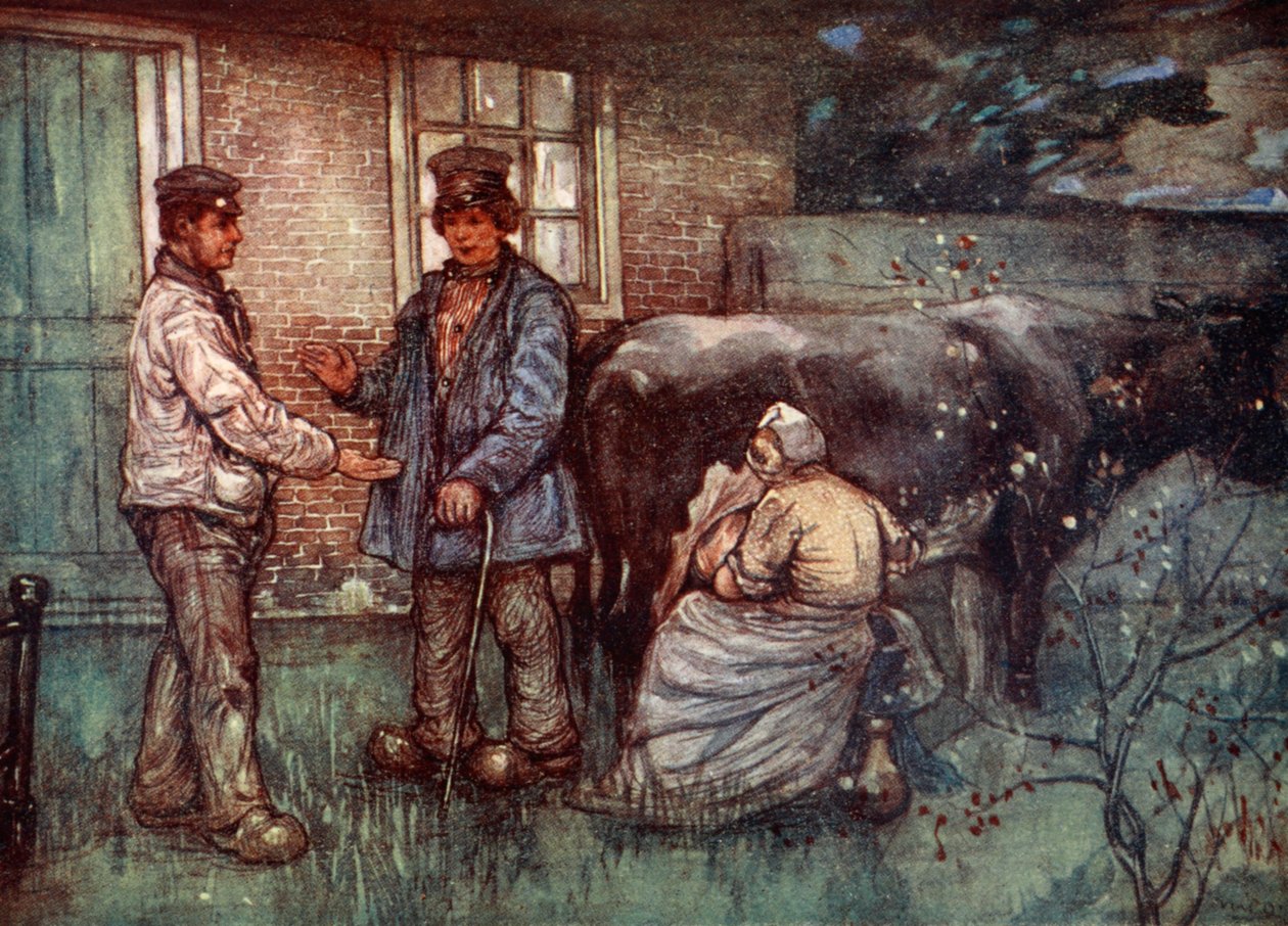 牛的销售，1904年 作者 尼科·容曼