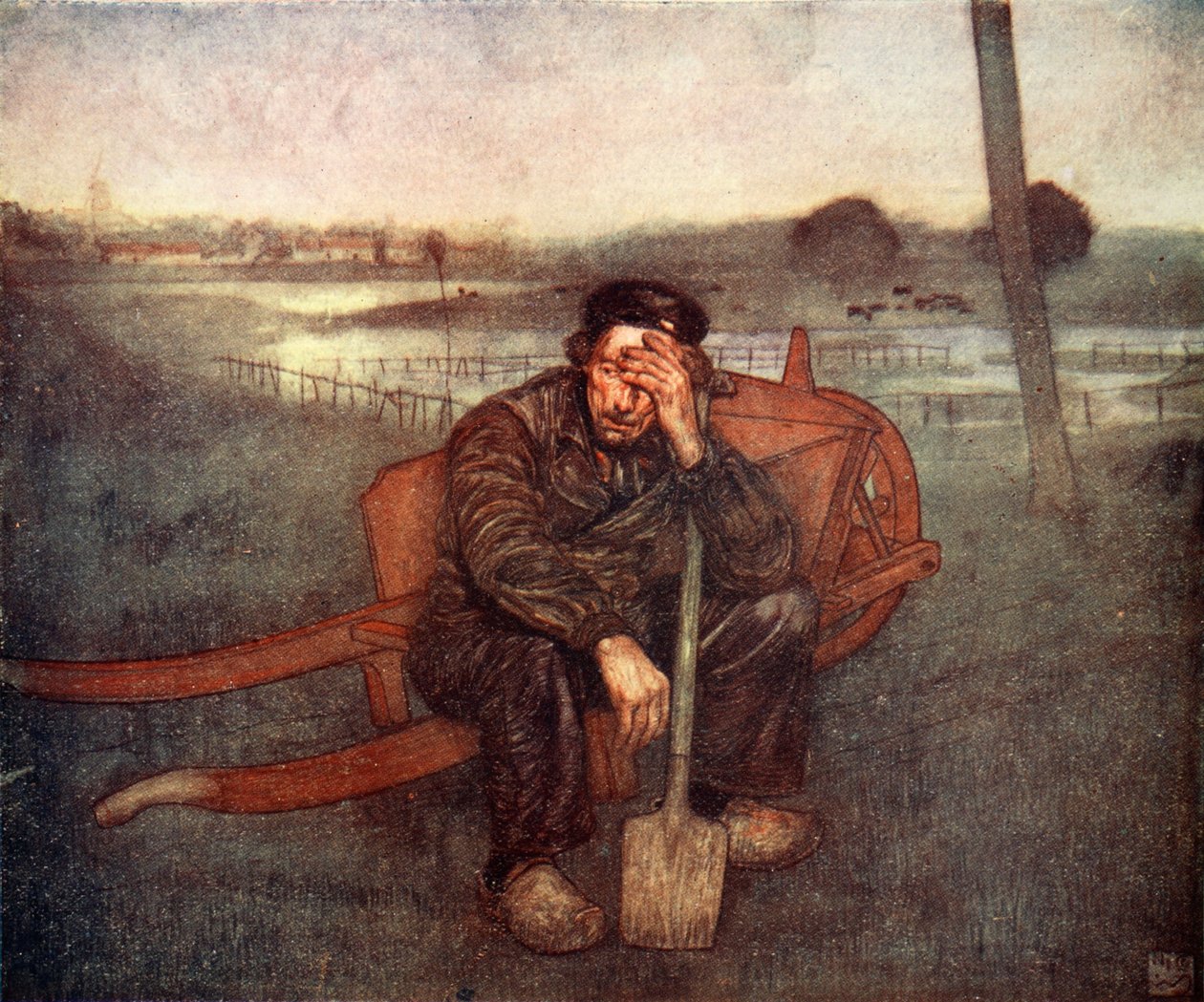 疲惫不堪，1904年 作者 尼科·容曼