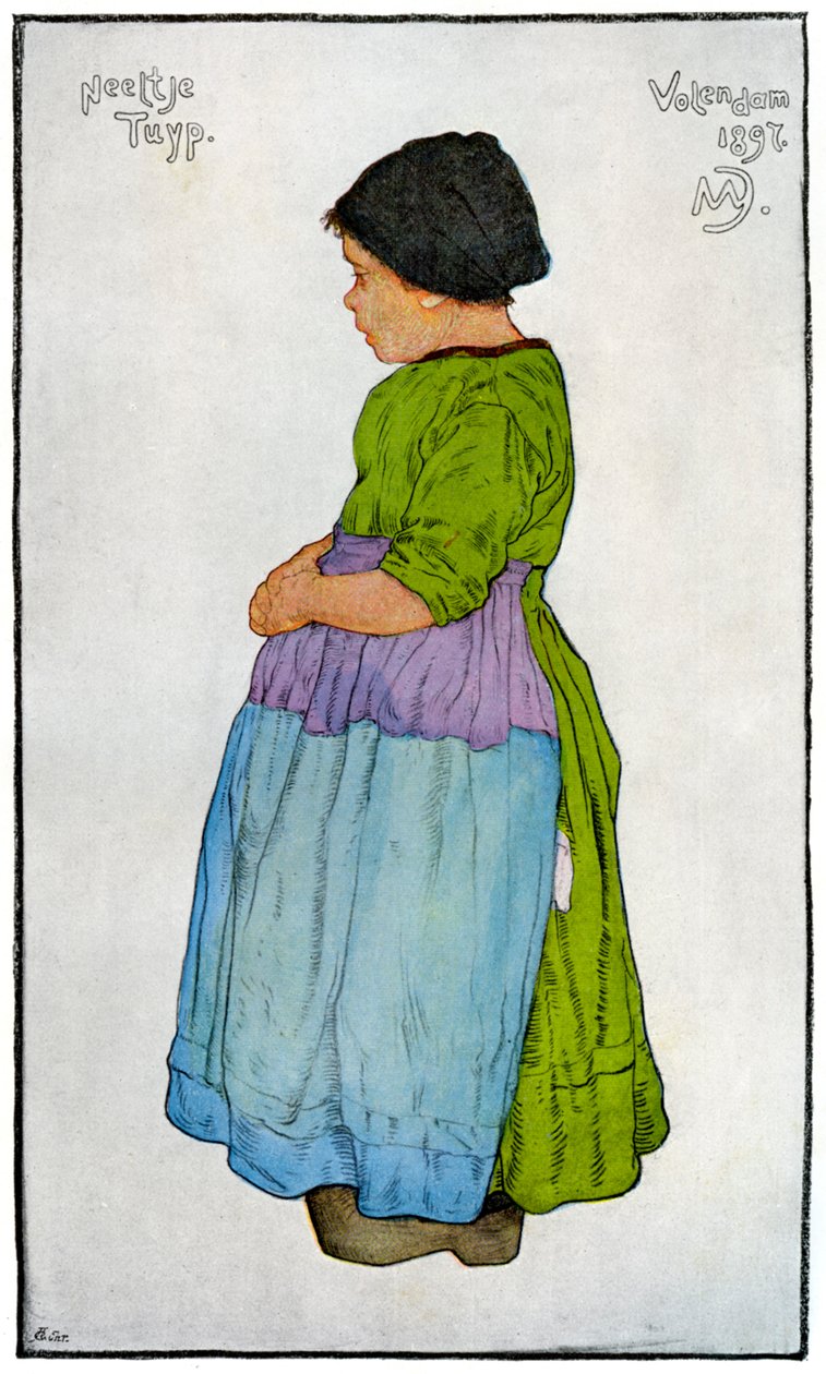 Neeltje Tuyp，1897年，1898年。 作者 尼科荣曼