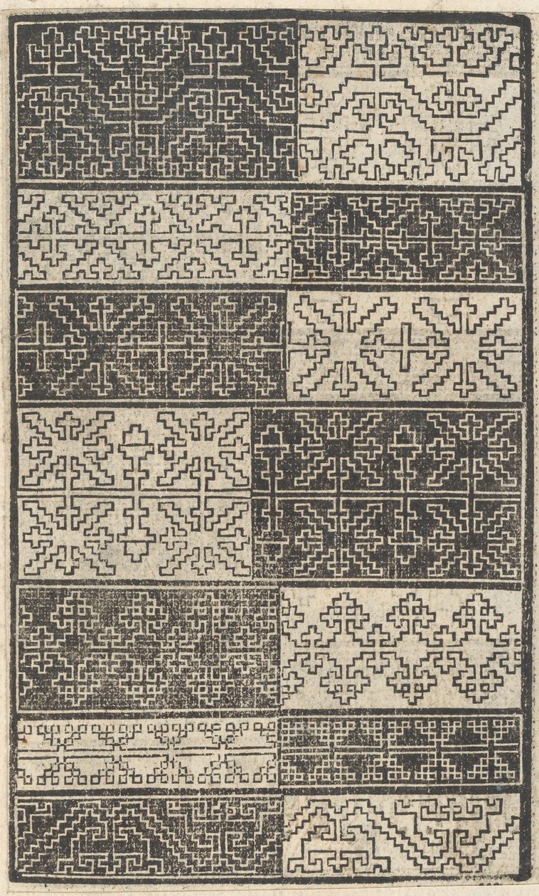 Esemplario di lavori, page 10 recto, August 1529., August 1529. 作者 尼可洛·佐皮诺