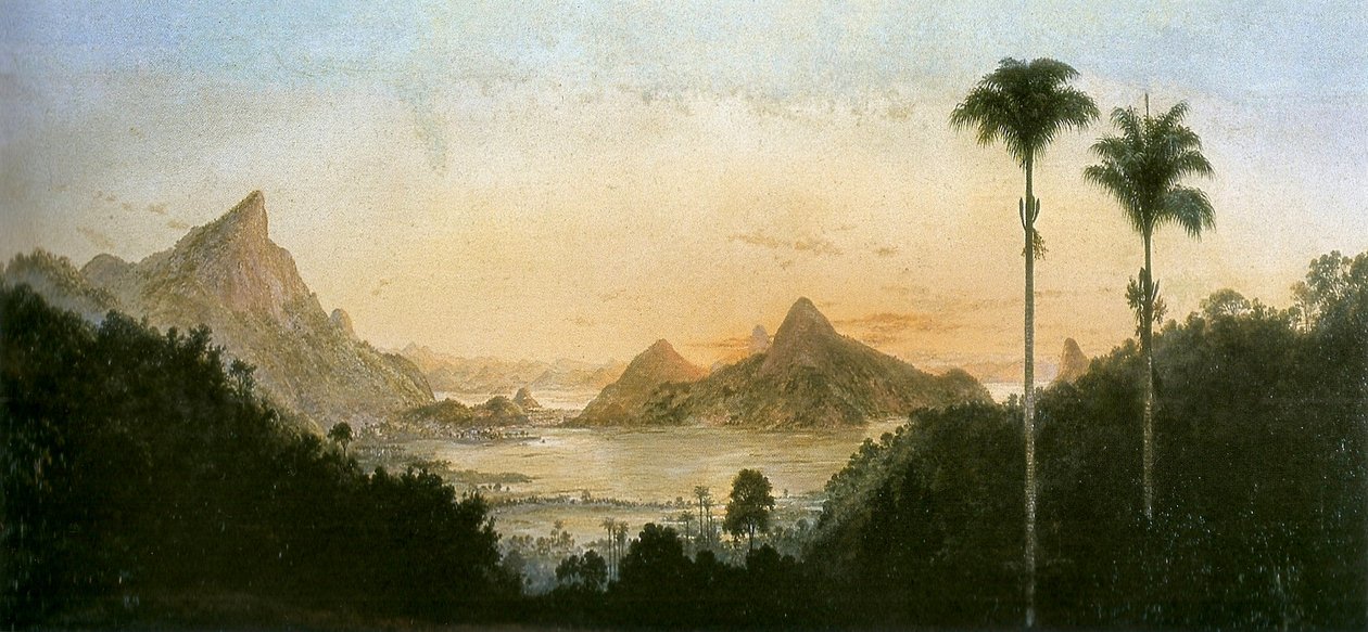 Riorigo de Freitas Lagoon，里约热内卢 作者 尼古拉·安东尼奥·法奇内蒂