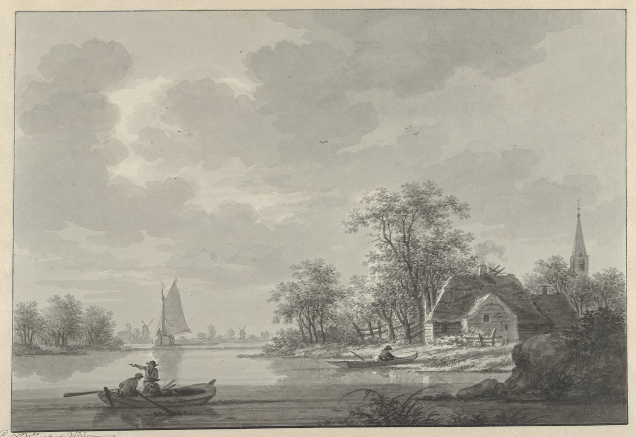 卡佩勒-昂-德艾塞尔（Capelle aan de IJssel）村 作者 尼古拉斯·威卡特