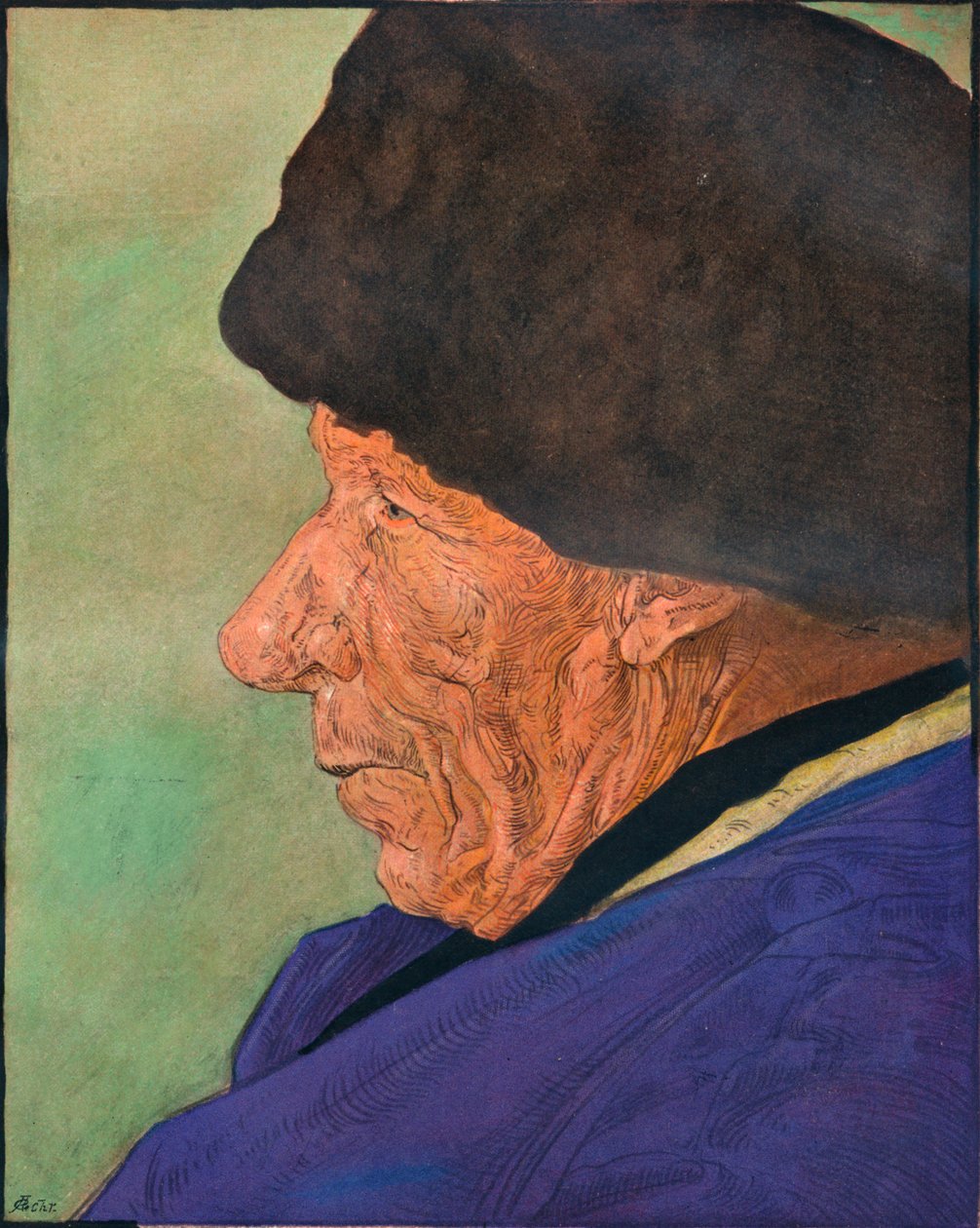 勒芒（Volendam），芒芒（Mans Head），1904年。 作者 尼古拉·威廉·荣格曼