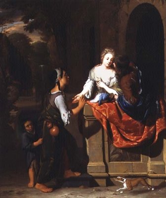 算命先生 作者 尼古拉（Nicolaes Verkolje）