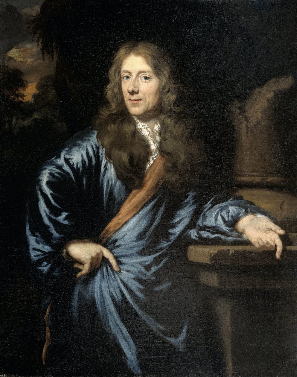 法拉盛律师兼总会计师威廉-波特蒂肖像 作者 尼古拉斯·梅斯（Nicolaes Maes）