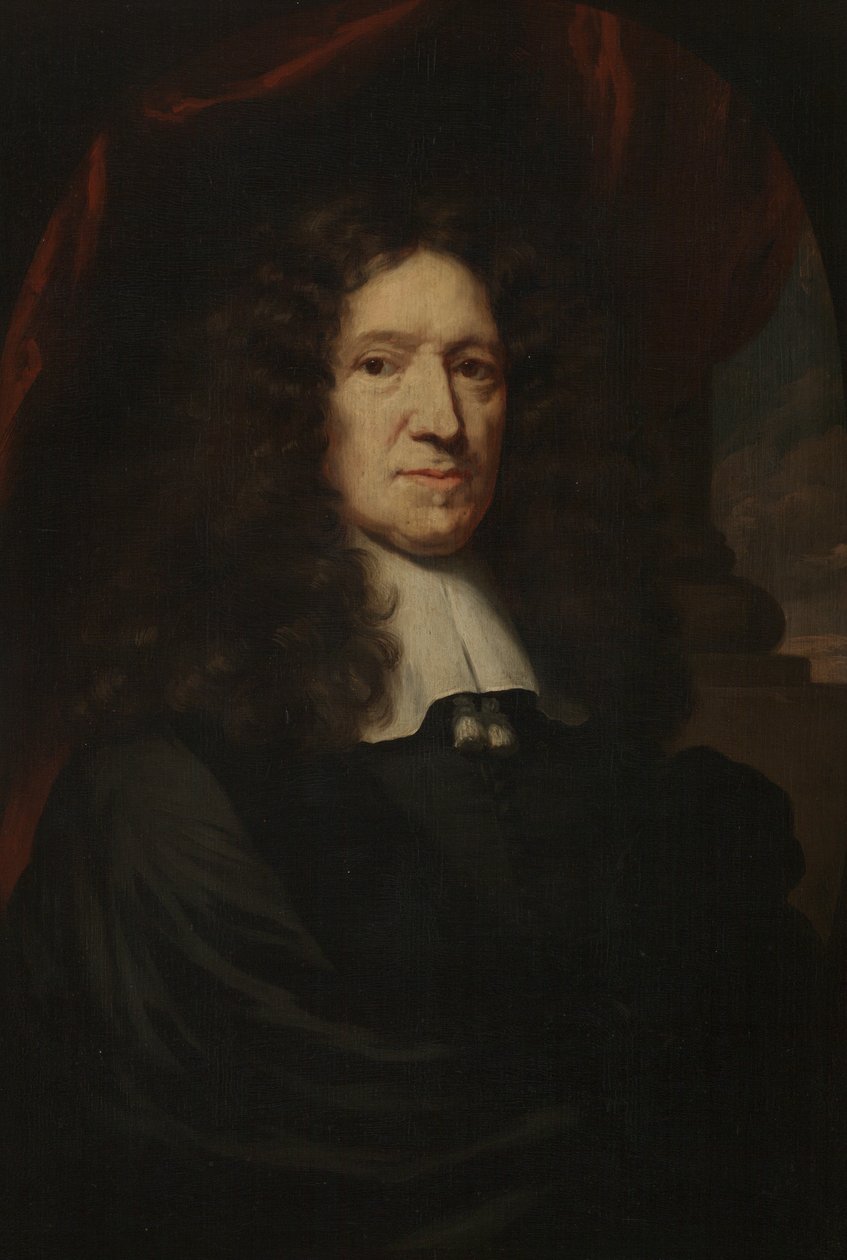 一个人的肖像 作者 尼古拉斯·梅斯（Nicolaes Maes）