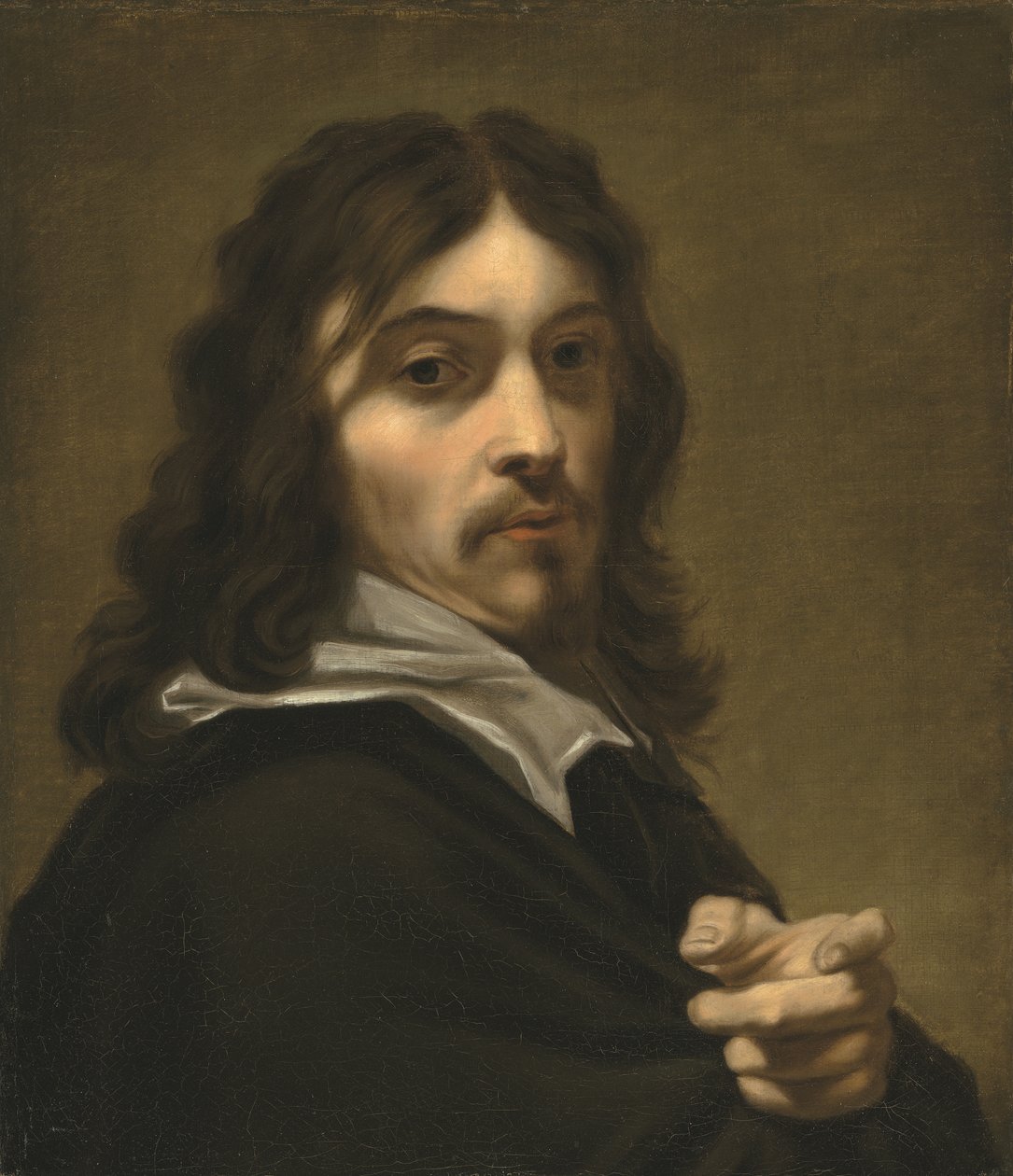 Georg Pfründt（1603-1663 年）半身肖像（布面油画） 作者 尼古拉·范·赫尔特（Nicolaes Van Helt）栅栏