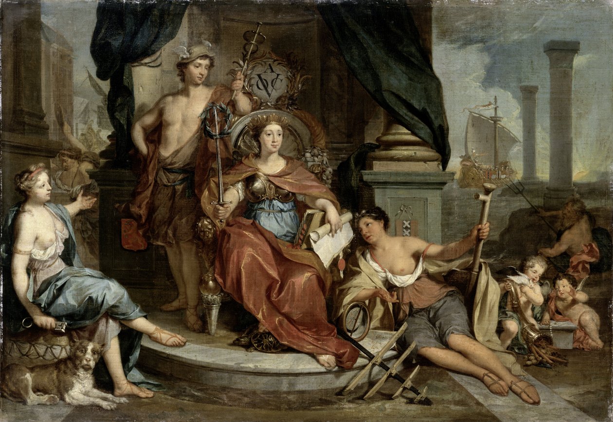 作者 尼古拉（Nicolaes Verkolje）