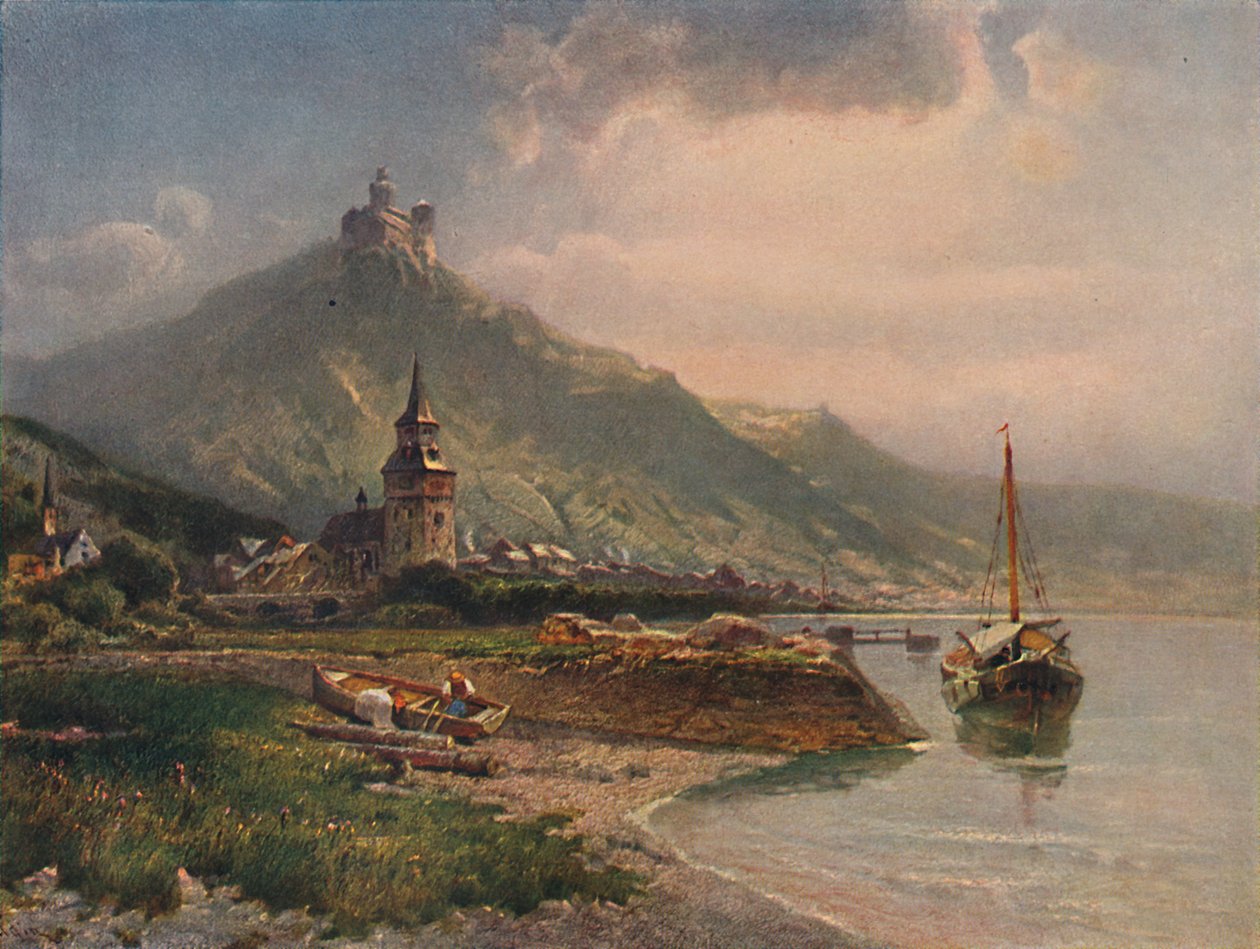 布劳巴赫与马克斯堡，布劳巴赫和马克斯堡城堡，1923年。 作者 尼古拉·阿斯图丁