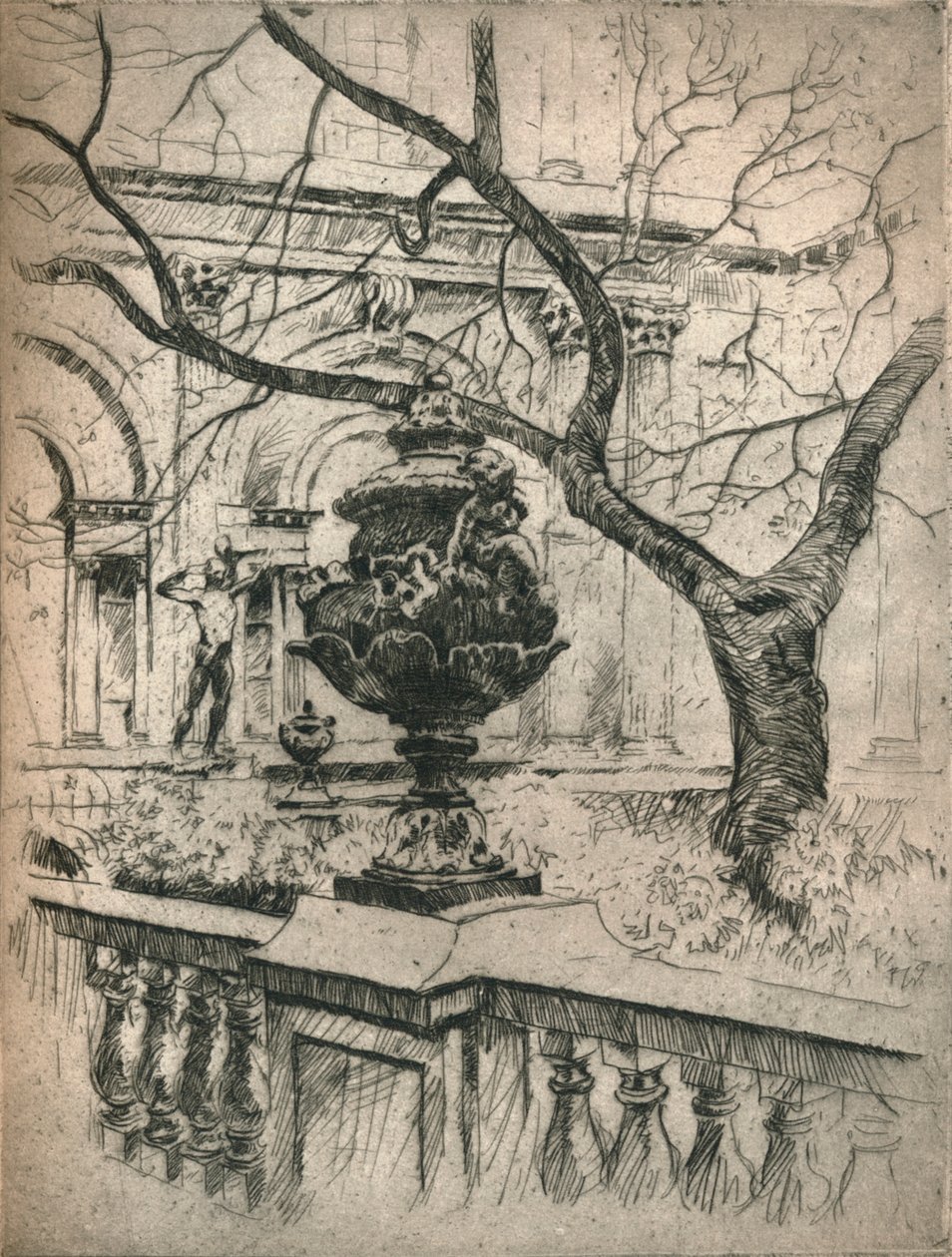 英格兰银行》，1925年 作者 尼古拉·哈默