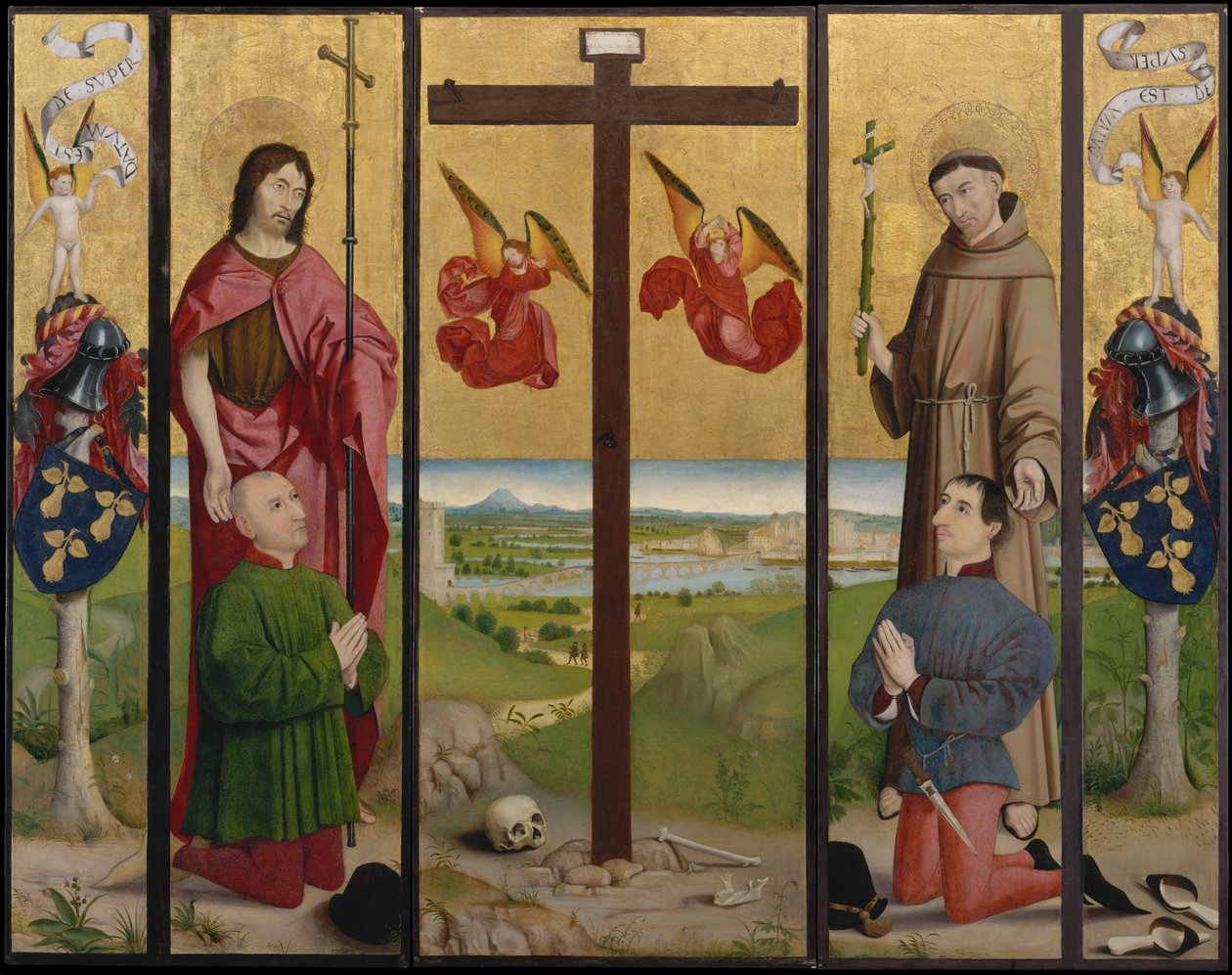 Pérussis祭坛画，1480 作者 尼古拉斯·弗罗门特（Nicolas Froment）