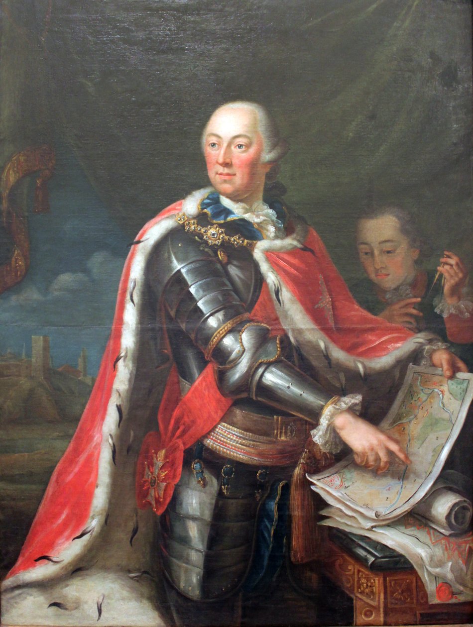 符腾堡州公爵Carl Eugen（1728-1798） 作者 尼古拉斯·吉巴尔（Nicolas Guibal）
