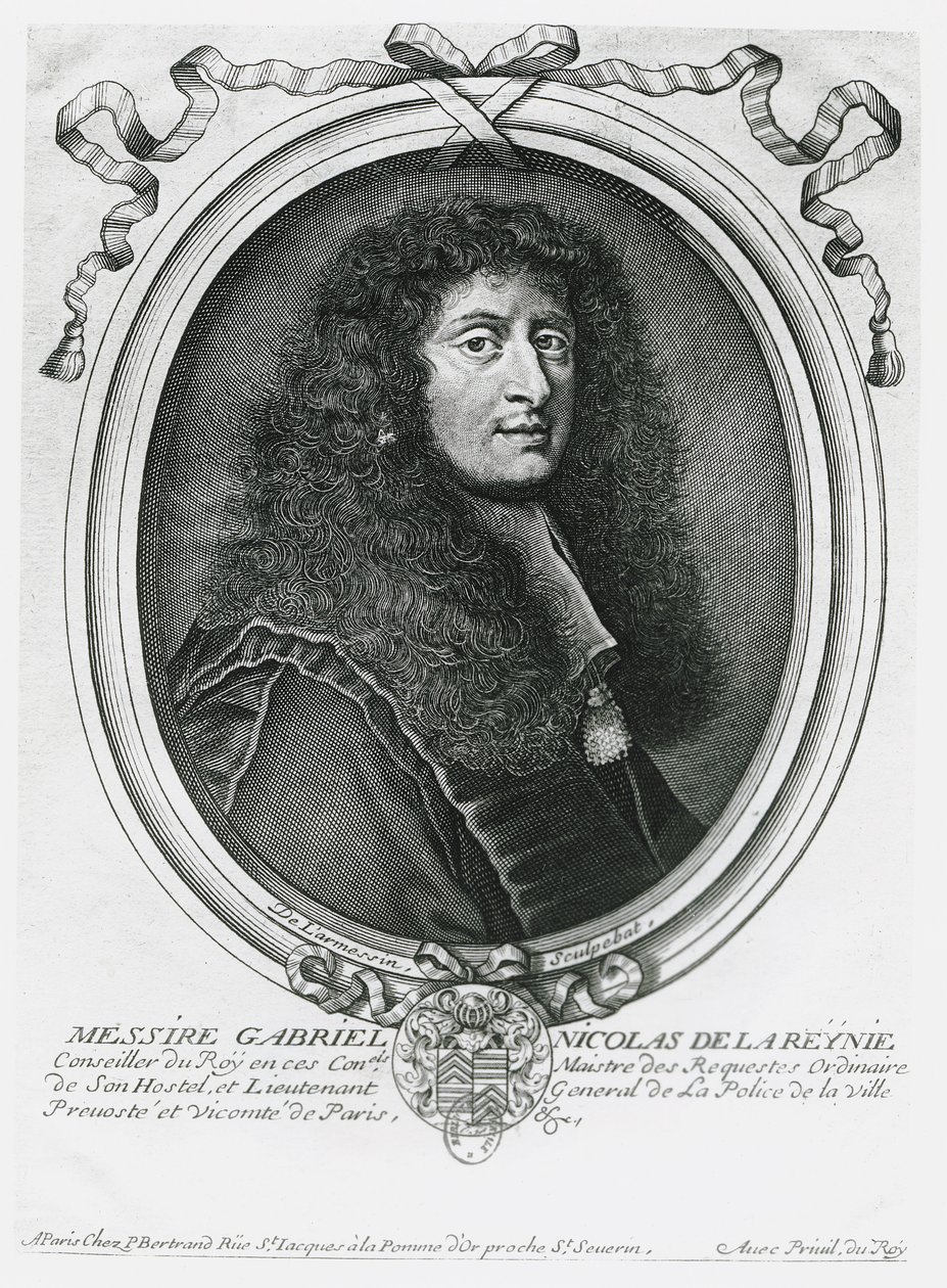 Gabriel Nicolas de la Reynie 作者 尼古拉斯二世·拉尔梅辛