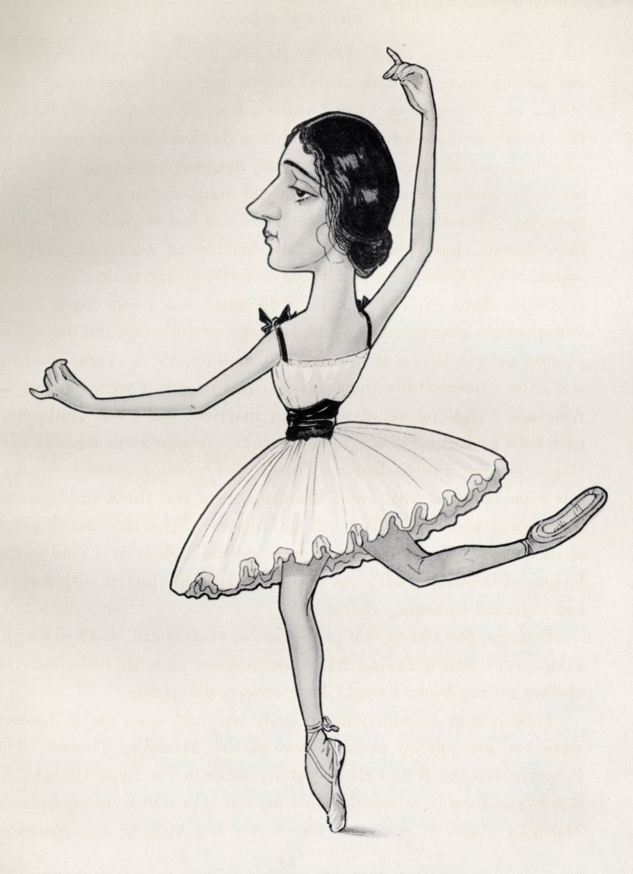 Tamara Karsavina漫画 作者 尼古拉斯·莱加特（Nicolas Legat）