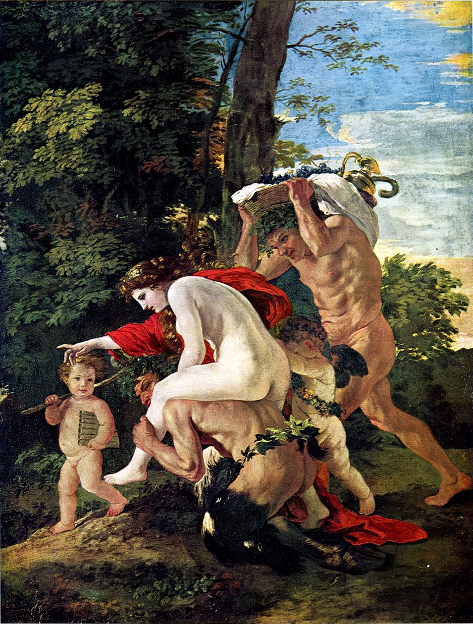 Bacchic场景 作者 尼古拉斯·普桑（Nicolas Poussin）