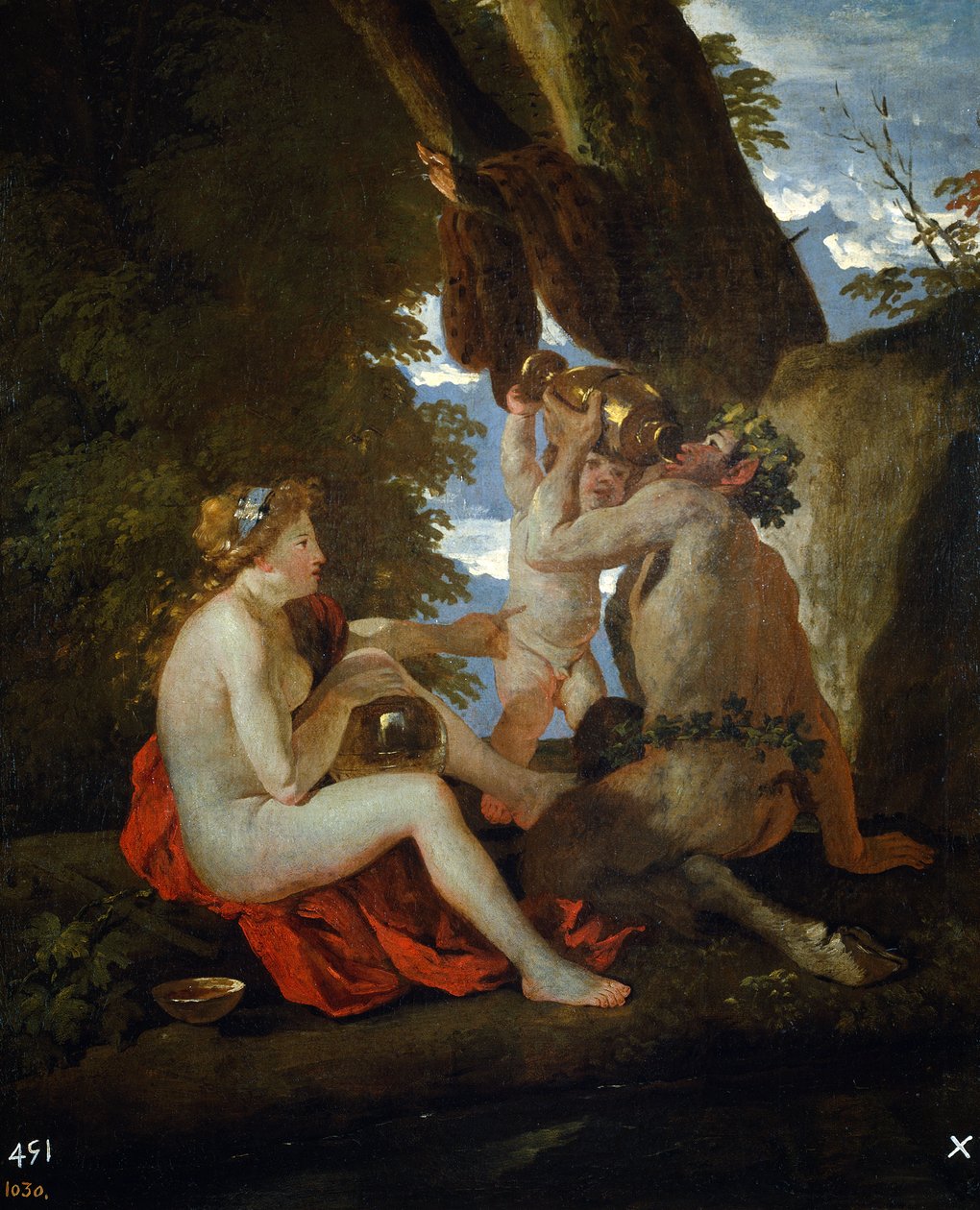 Bacchic场景 作者 尼古拉斯·普桑（Nicolas Poussin）