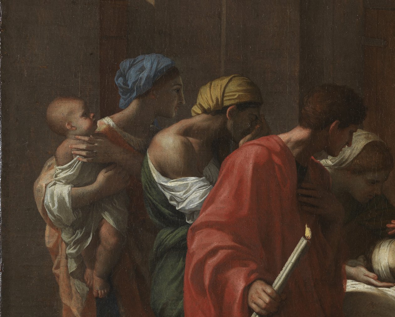 Extreme Unction，来自&39;Seven Sacraments&39;，1638-40 作者 尼古拉斯·普桑（Nicolas Poussin）