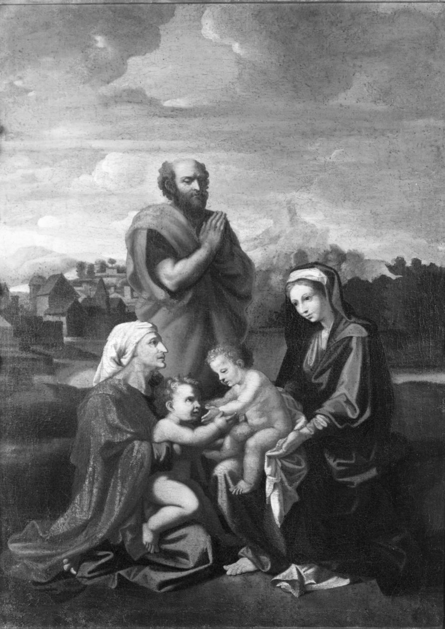神圣家族 作者 尼古拉斯·普桑（Nicolas Poussin）