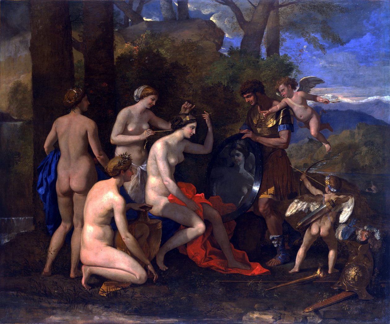 火星和金星 作者 尼古拉斯·普桑（Nicolas Poussin）