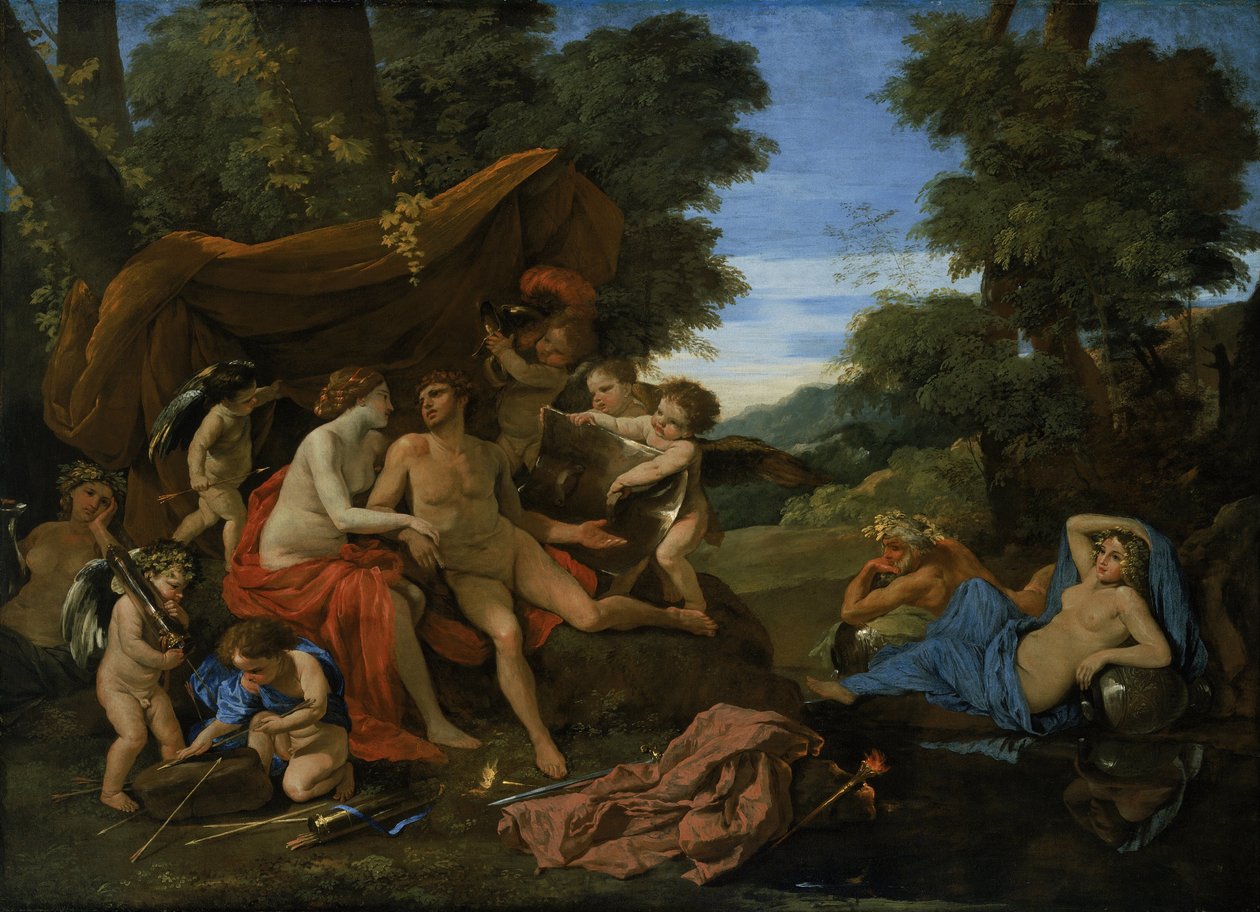 火星和金星 作者 尼古拉斯·普桑（Nicolas Poussin）