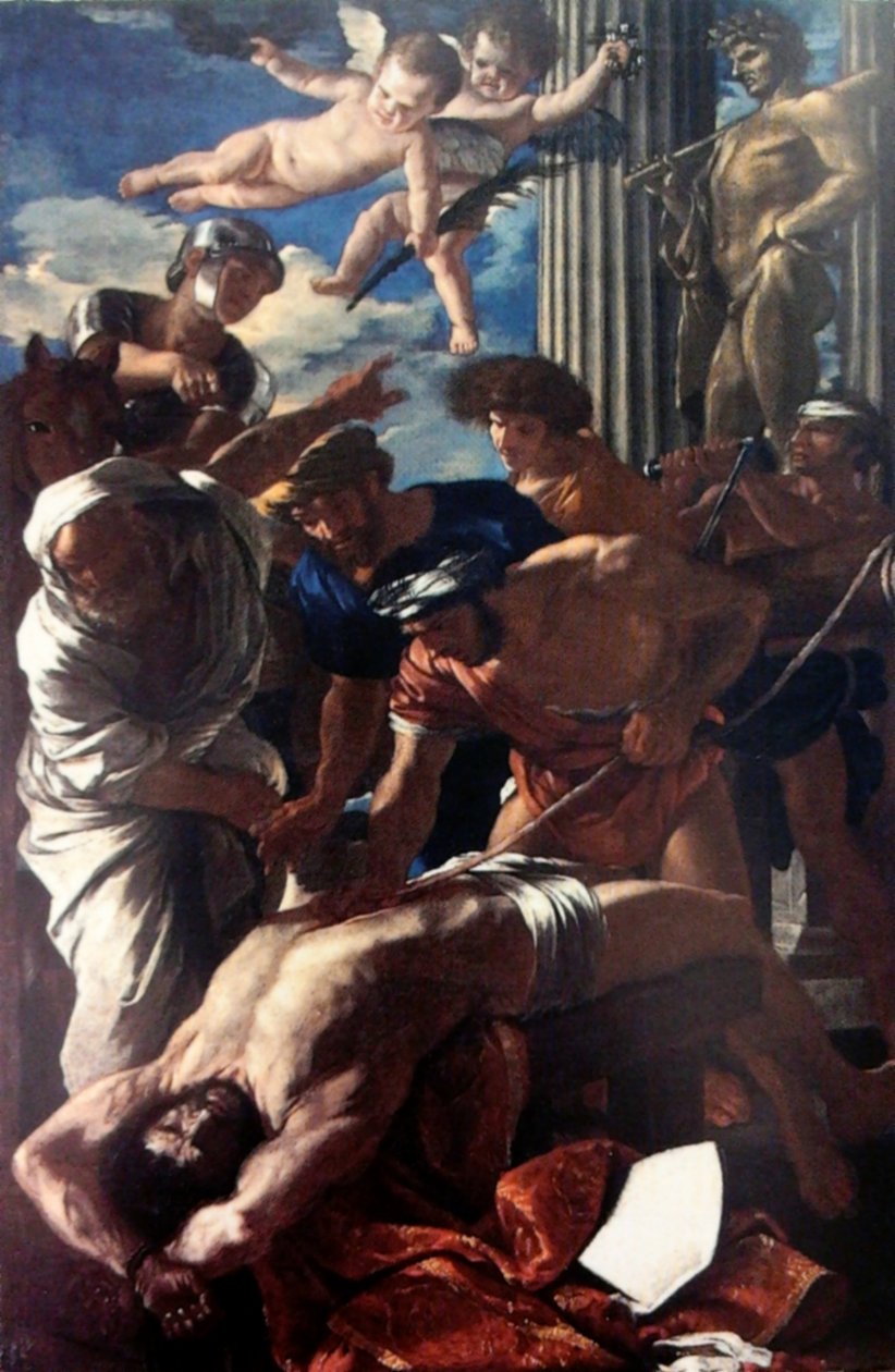 圣伊拉斯谟的殉难 作者 尼古拉斯·普桑（Nicolas Poussin）