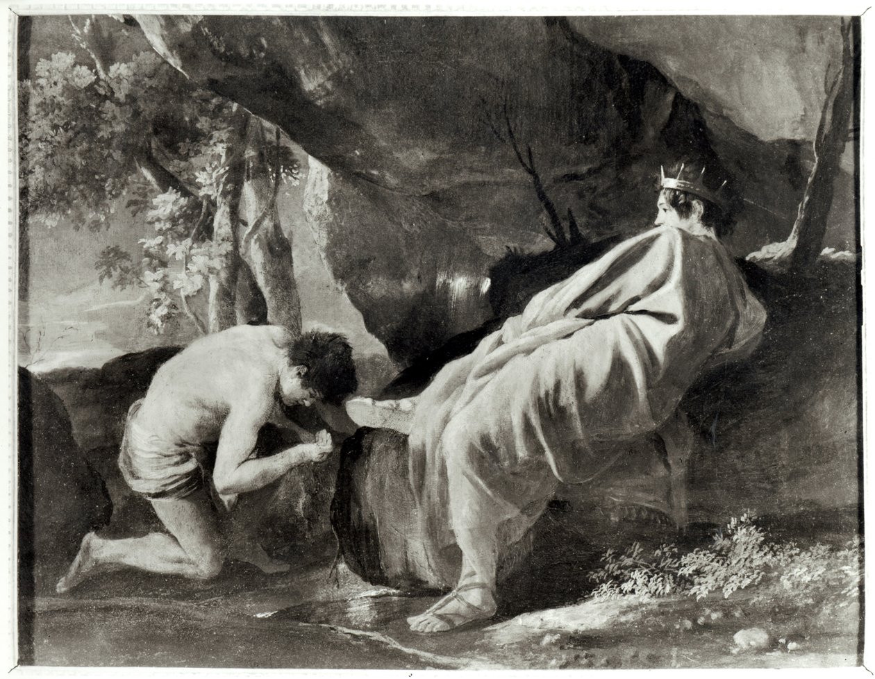 迈达斯在Pactolus河的源头 作者 尼古拉斯·普桑（Nicolas Poussin）