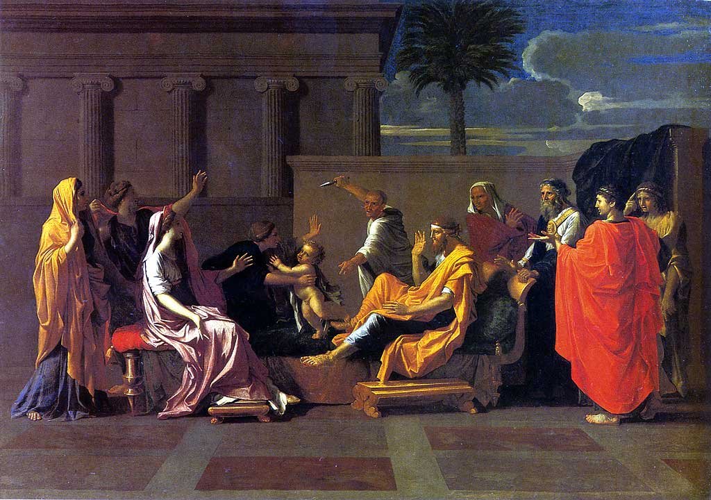 摩西践踏法老王冠 作者 尼古拉斯·普桑（Nicolas Poussin）