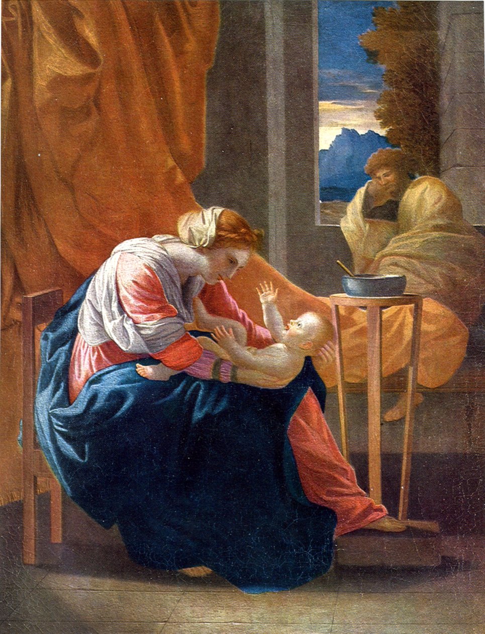 神圣家族 作者 尼古拉斯·普桑（Nicolas Poussin）